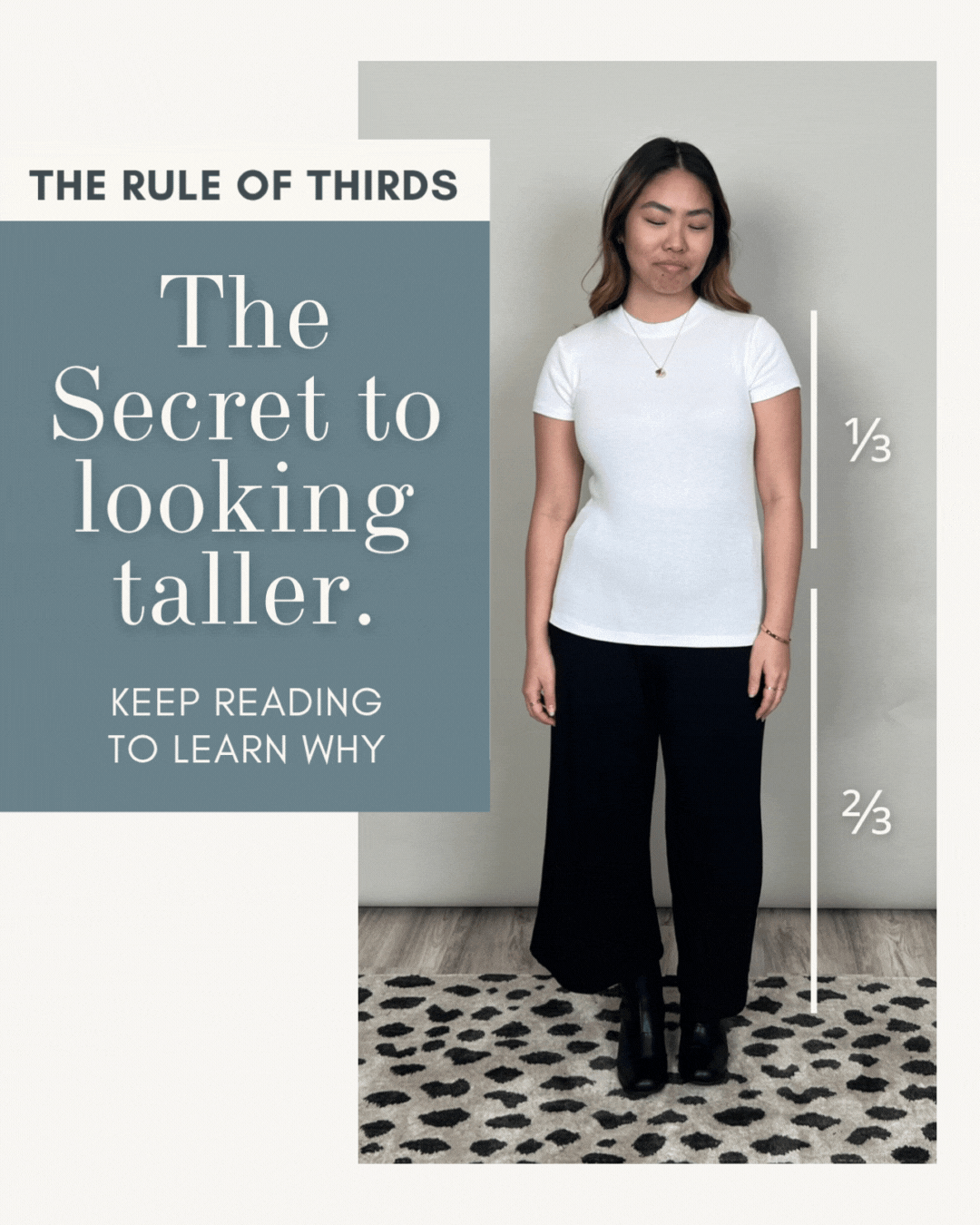How the Rule of Thirds Transforms the Way You Dress