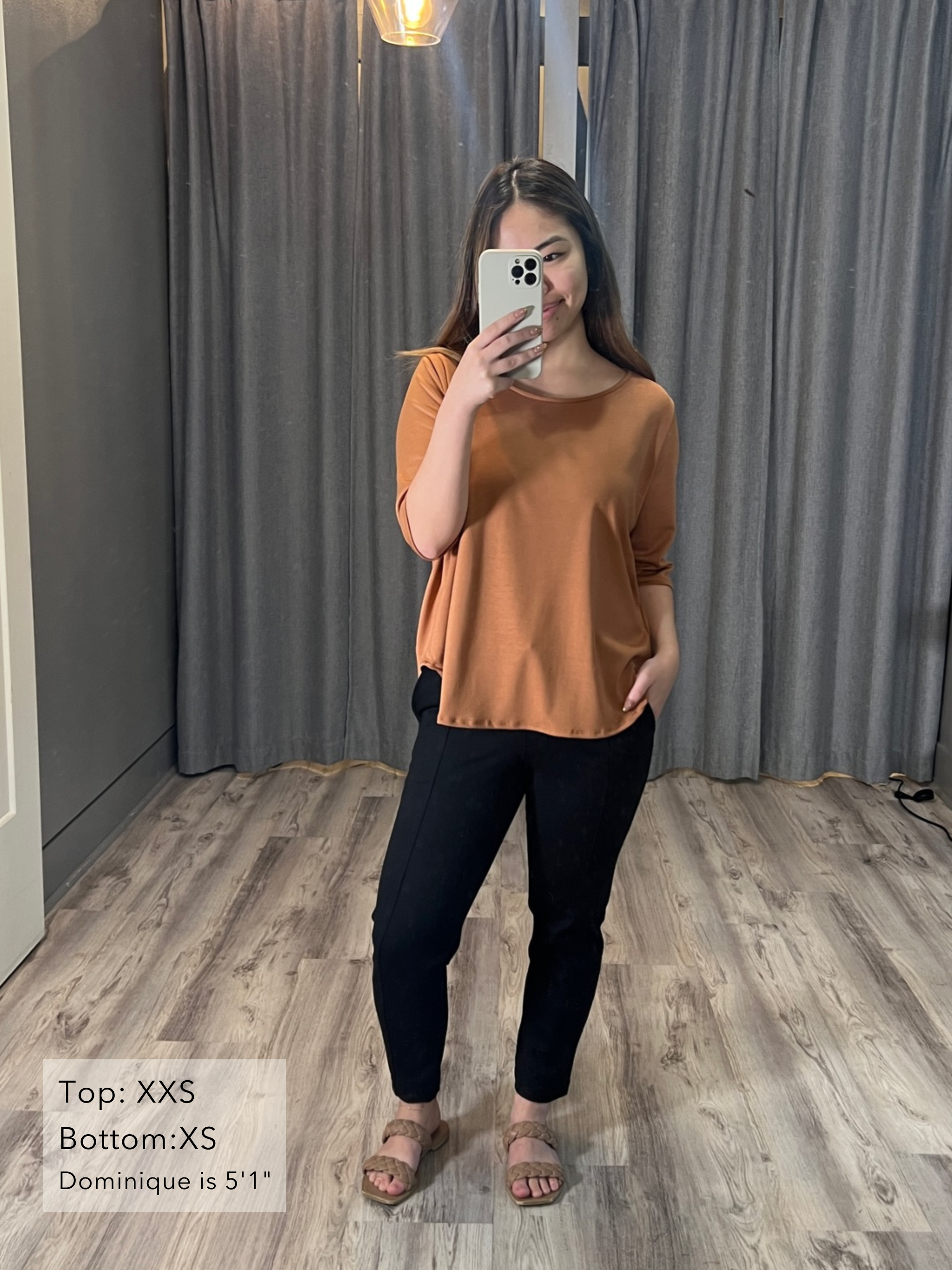 Hannah Top - Granola Soft Ponte