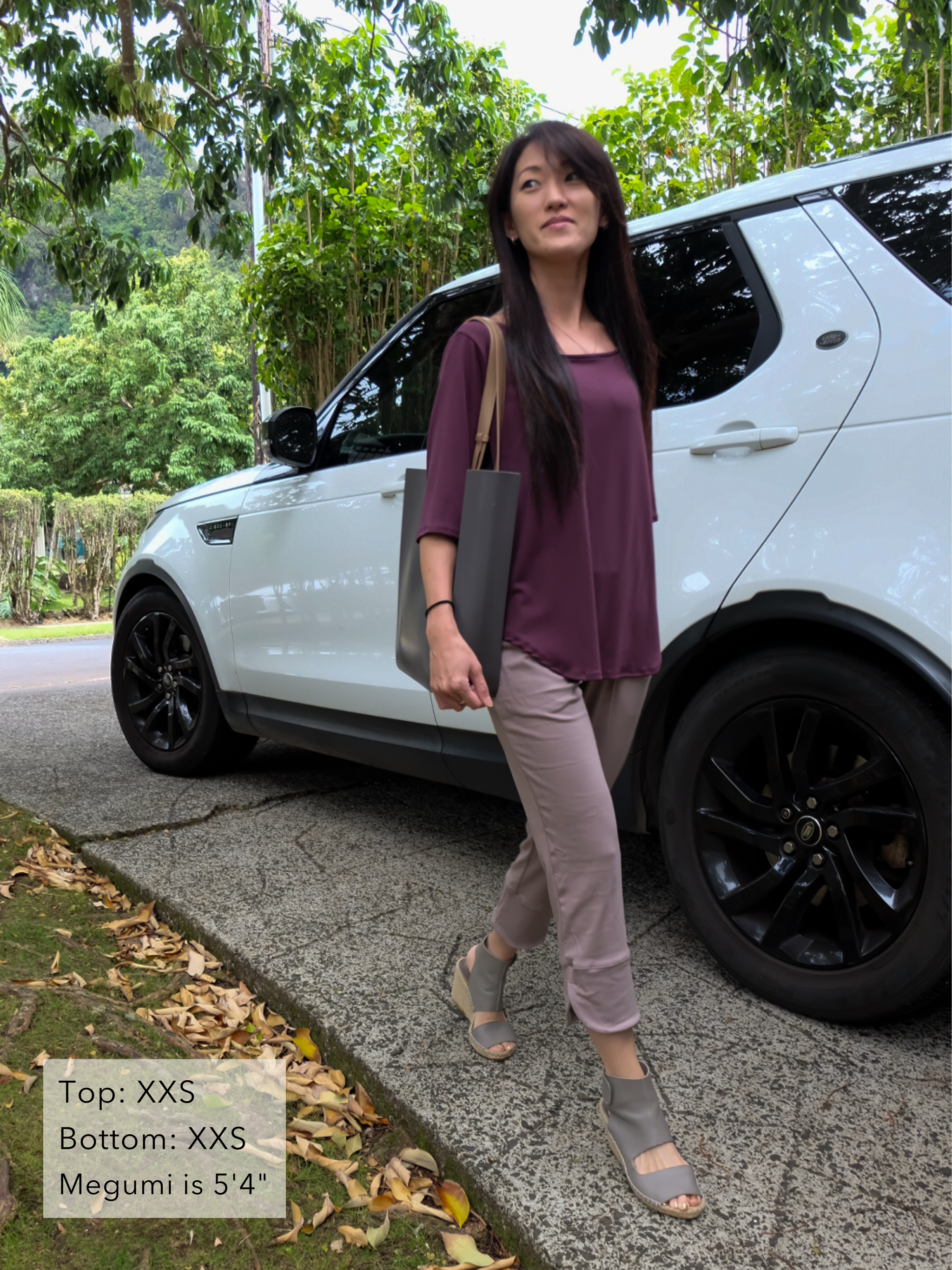 Hannah Top - Bordeaux Soft Ponte