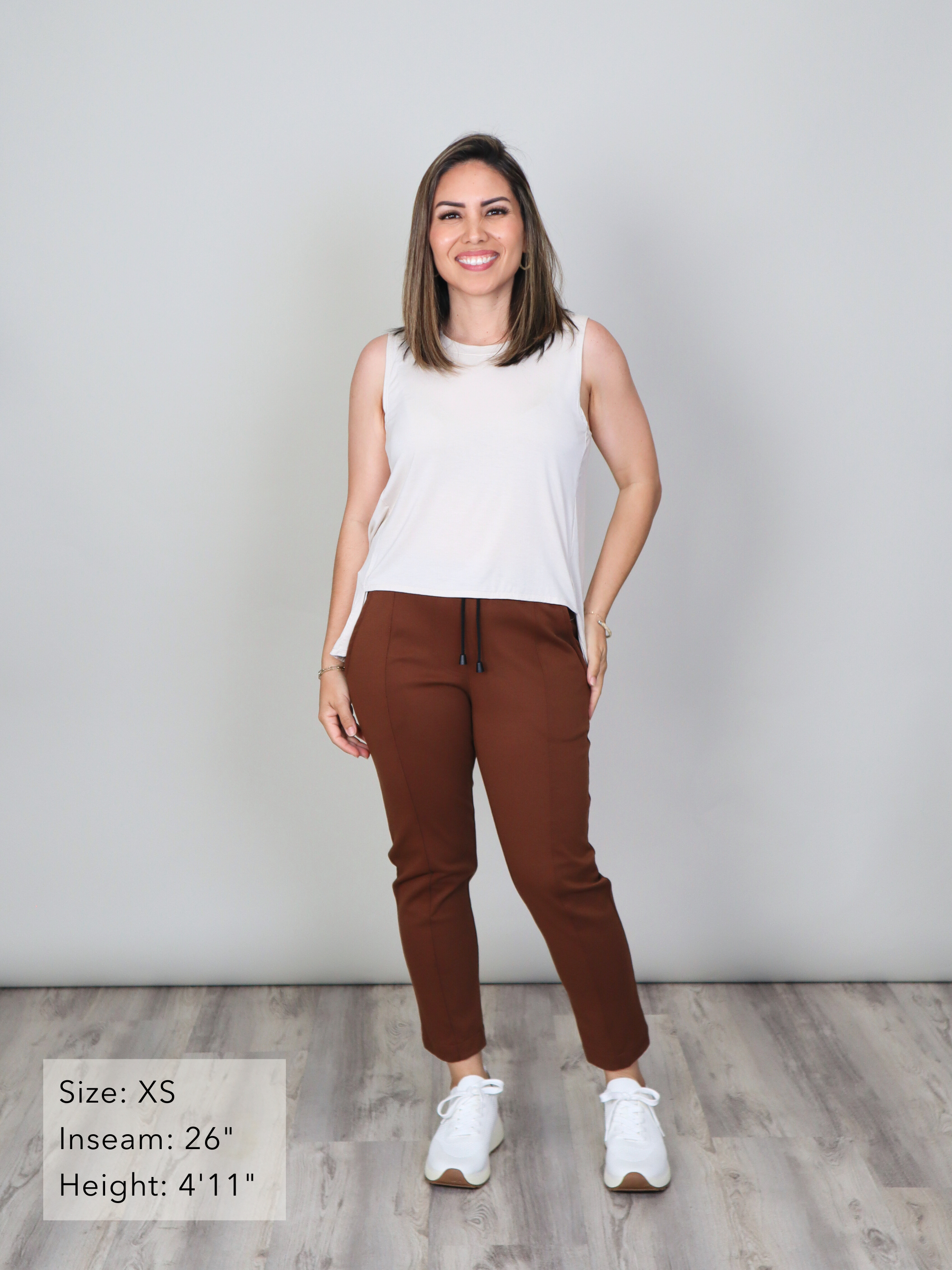 Brooklyn Pant - Toffee Twill Ponte