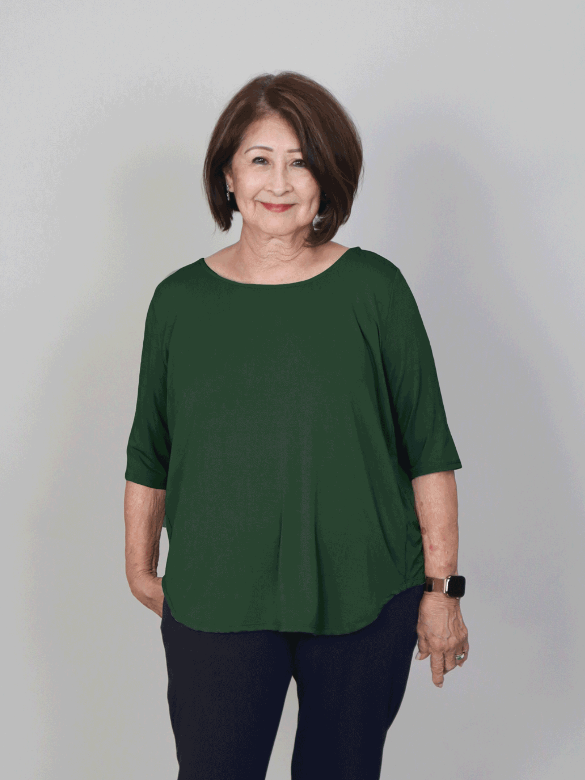 Hannah Top - Emerald