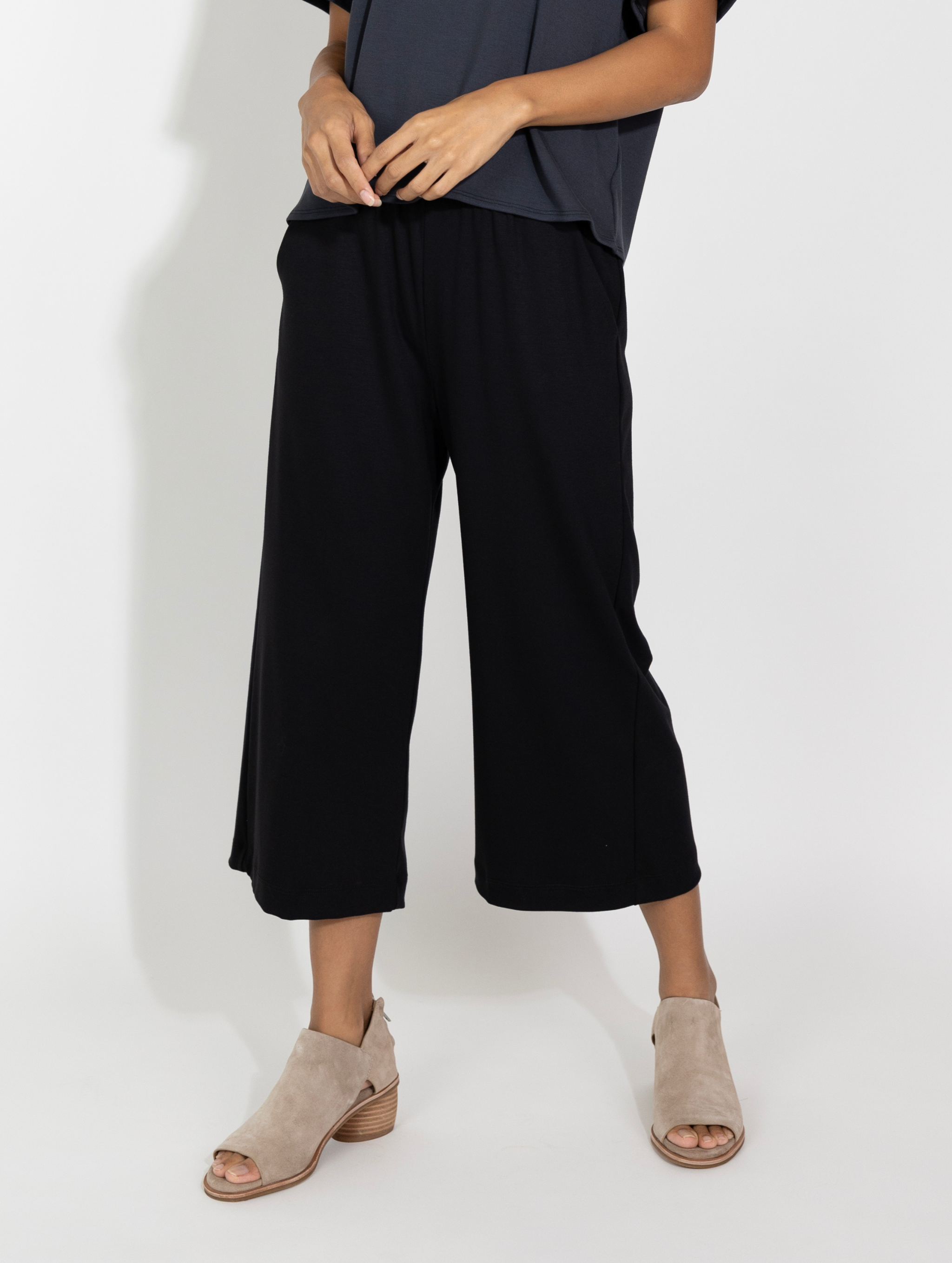 Milo Pant - Black Soft Ponte