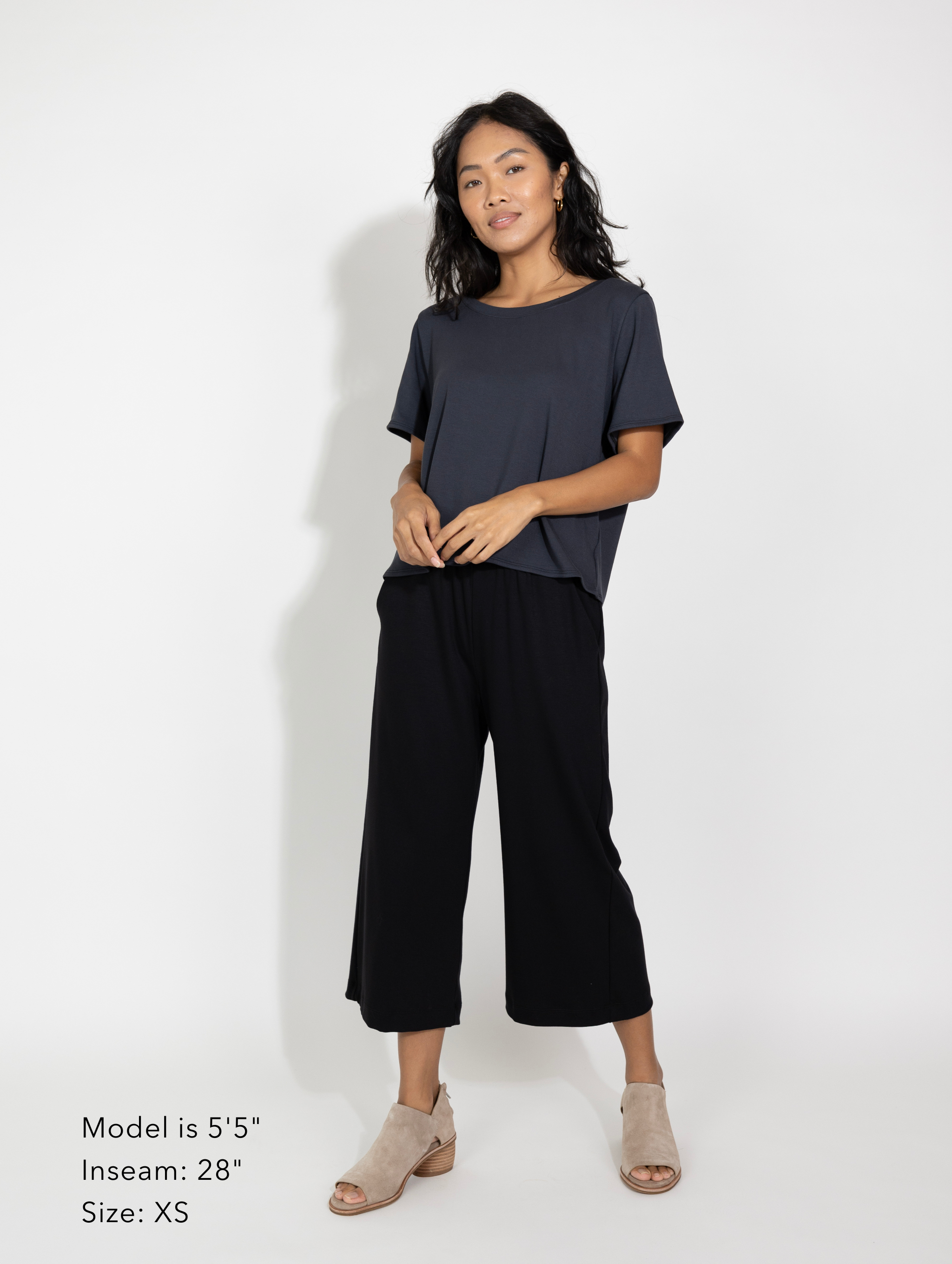 Milo Pant - Black Soft Ponte