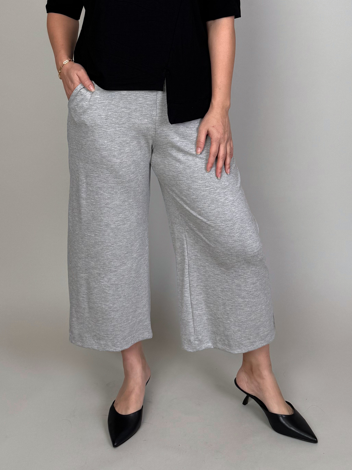 Milo Pant - Heather Grey | Allison Izu