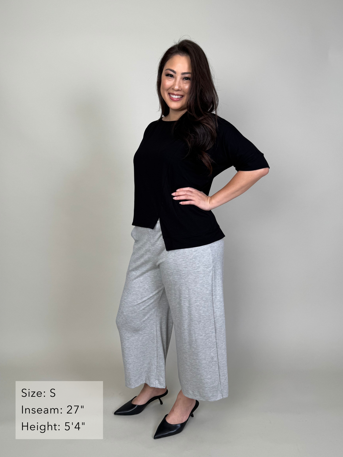 FINAL SALE: Milo Pant - Heather Grey | Allison Izu