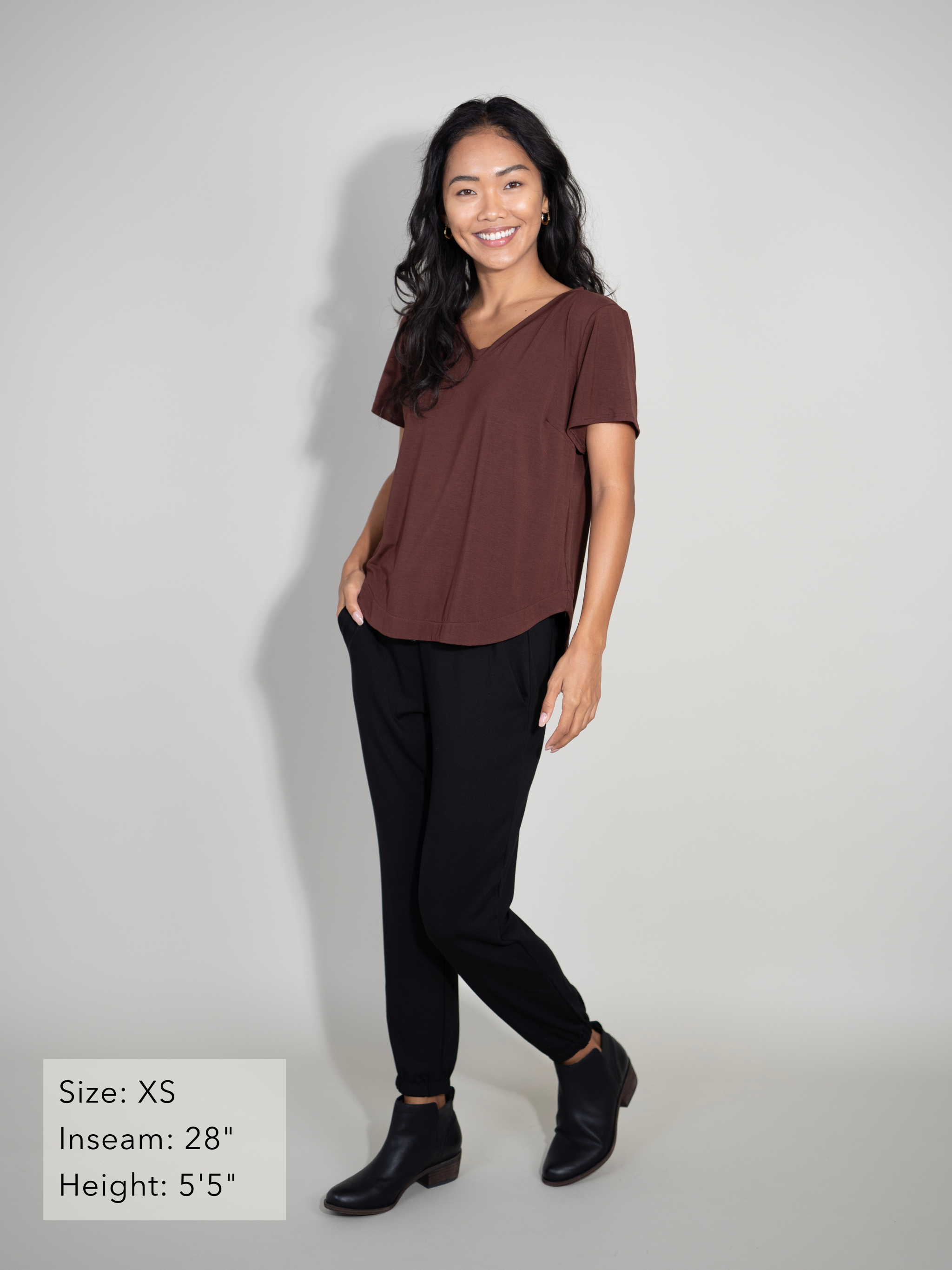 Sunrise Jogger - Black Soft Ponte