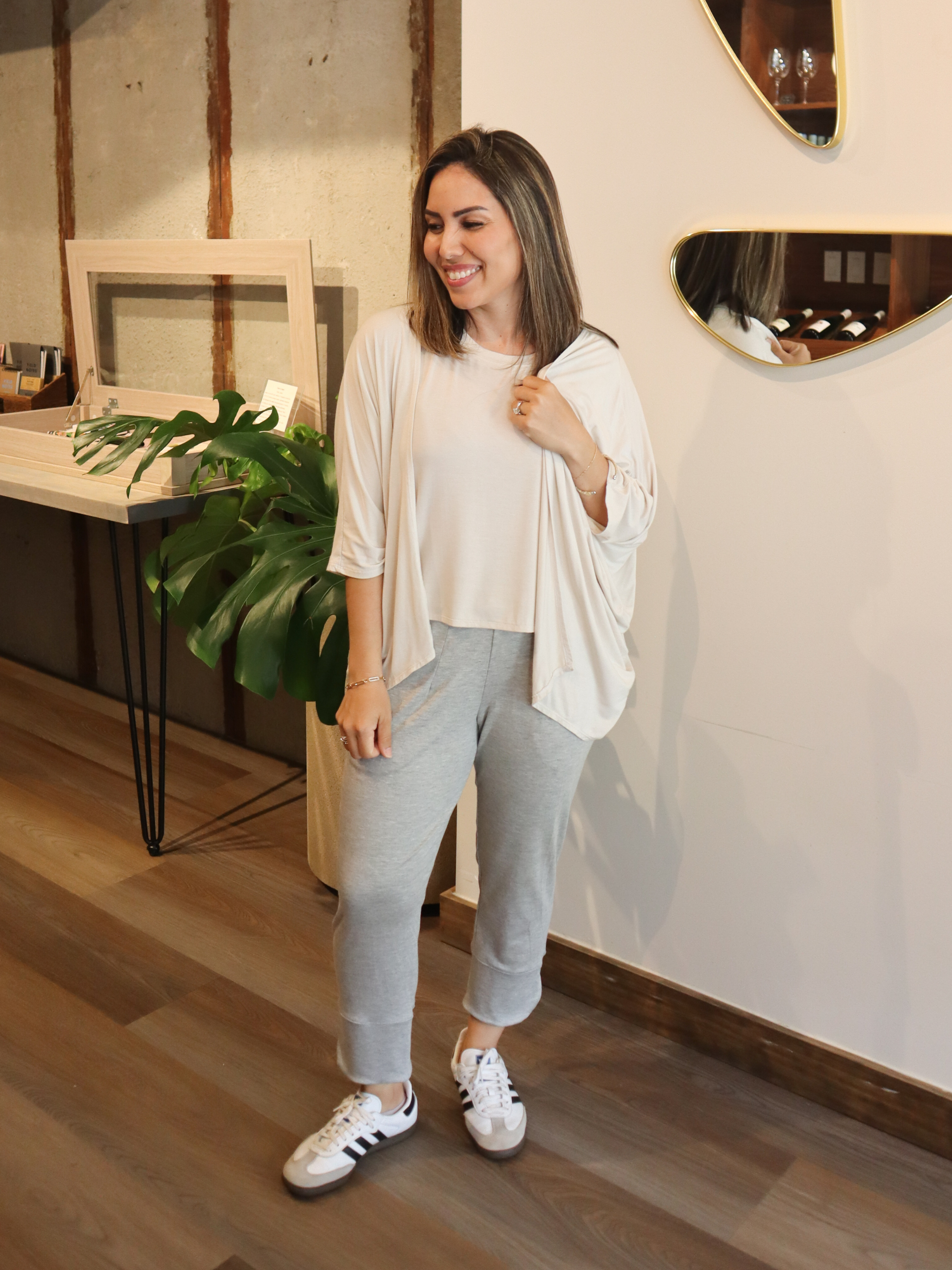Miki Pant - Heather Grey