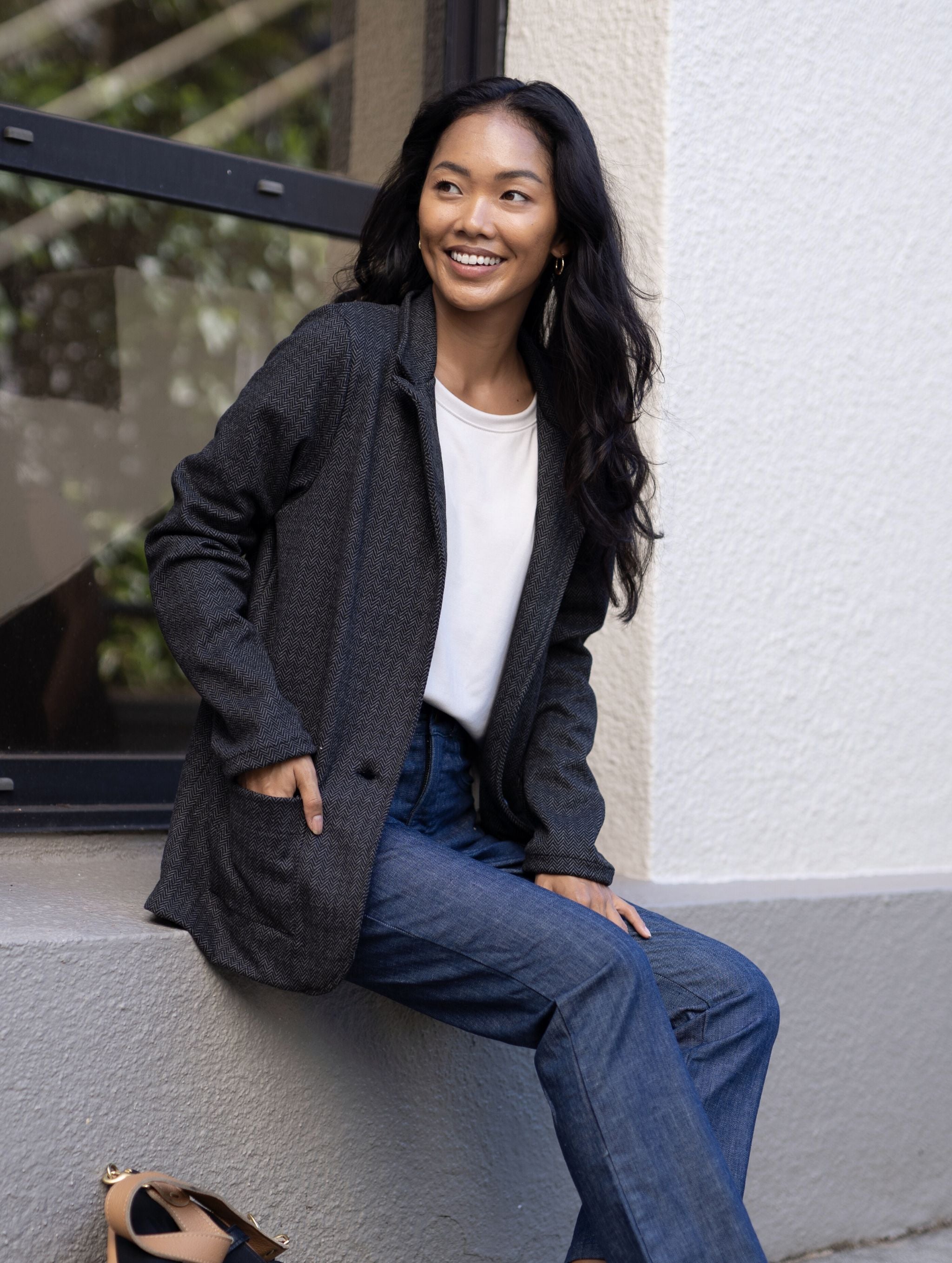 Diana Blazer - Herringbone
