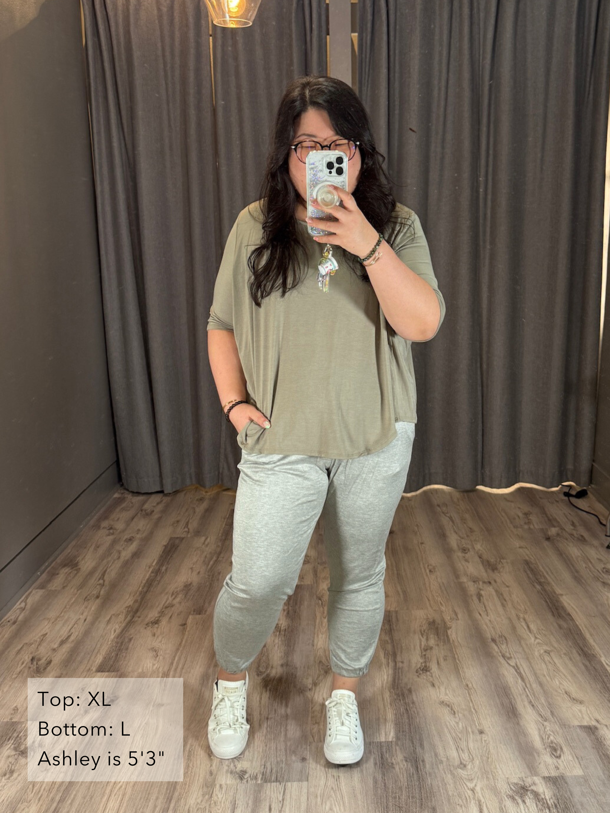 Hannah Top - Matcha Rayon Jersey