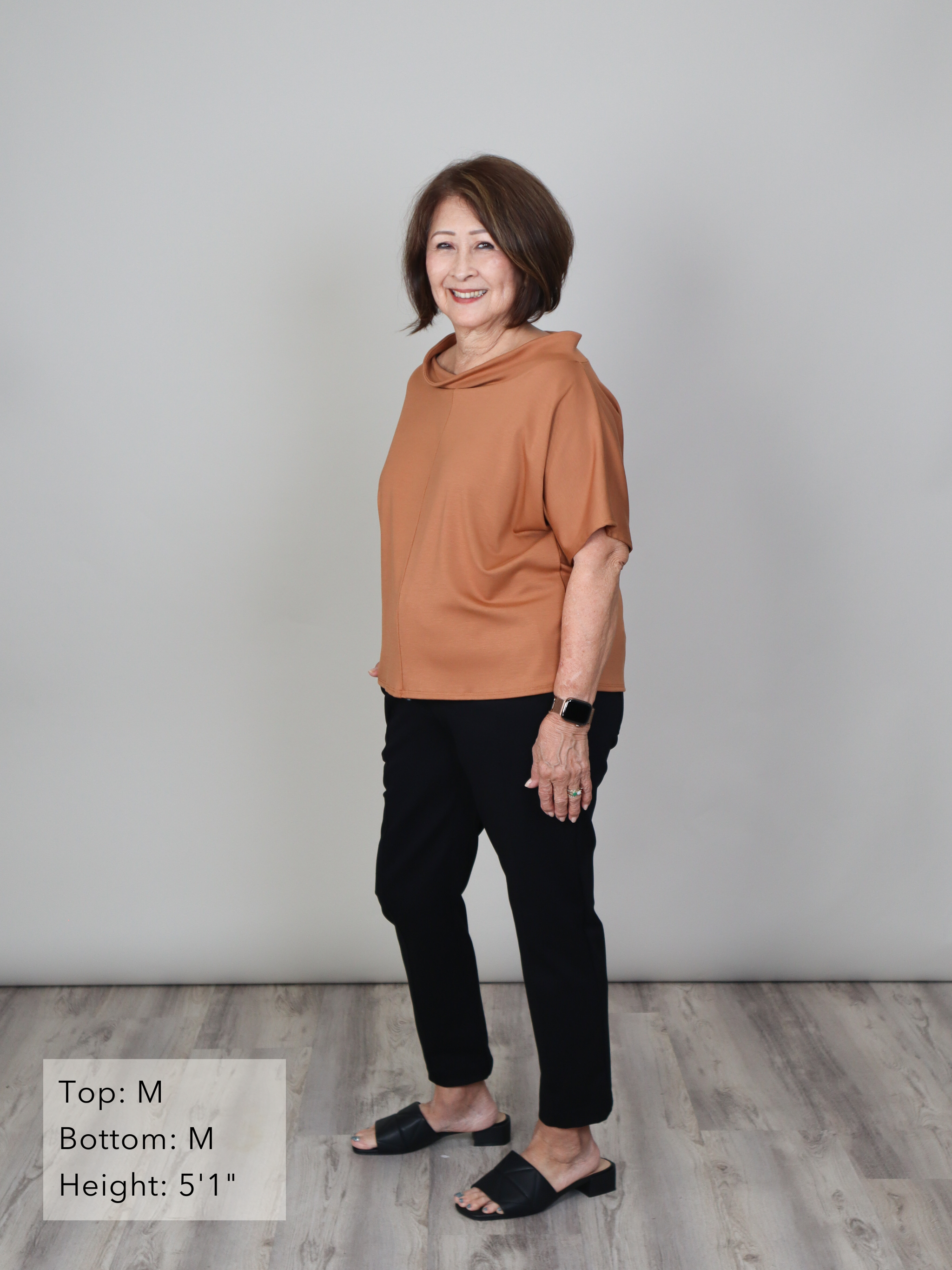 Audrey Top - Granola Soft Ponte
