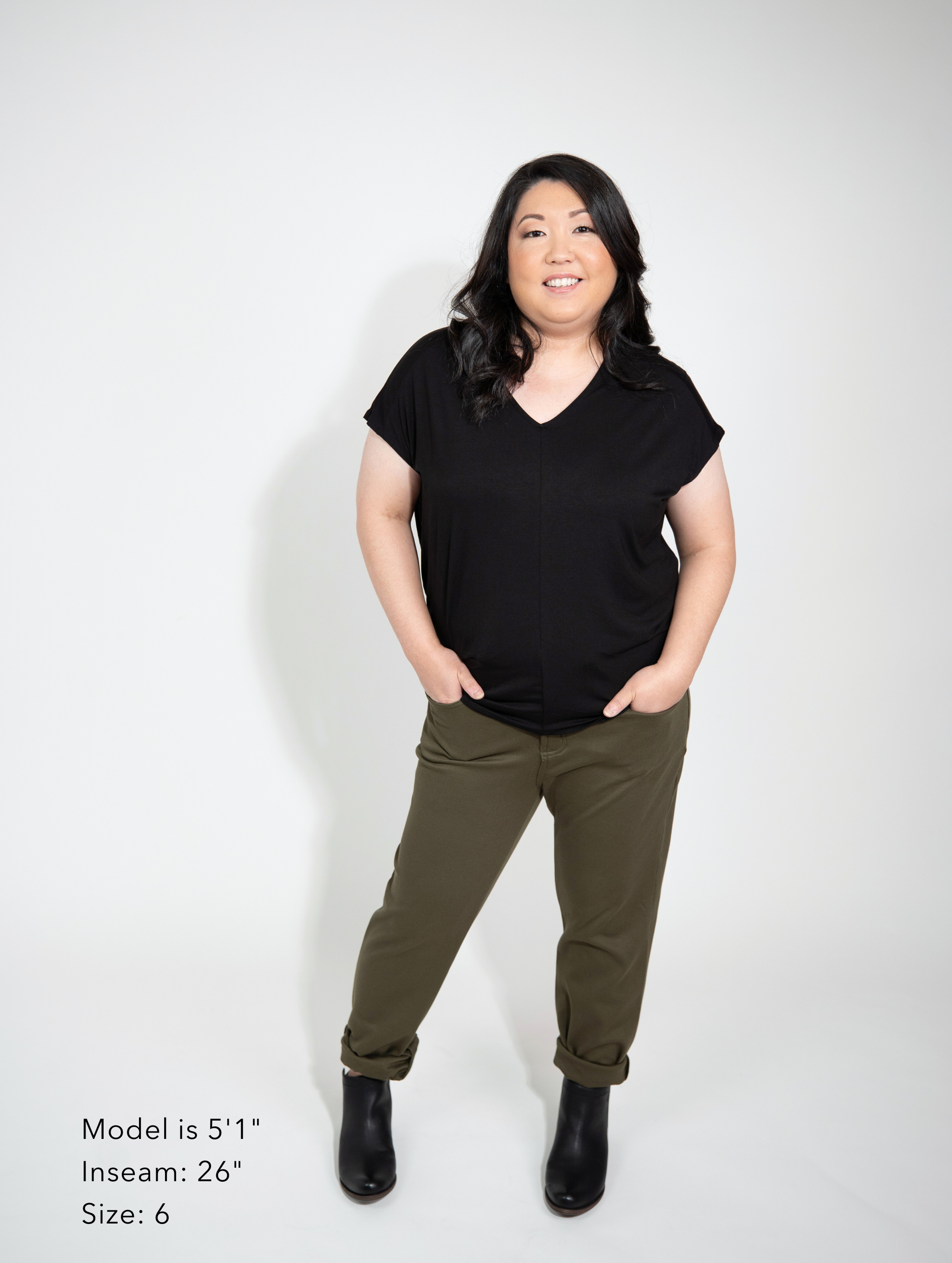 Smith Straight Jean - Olive