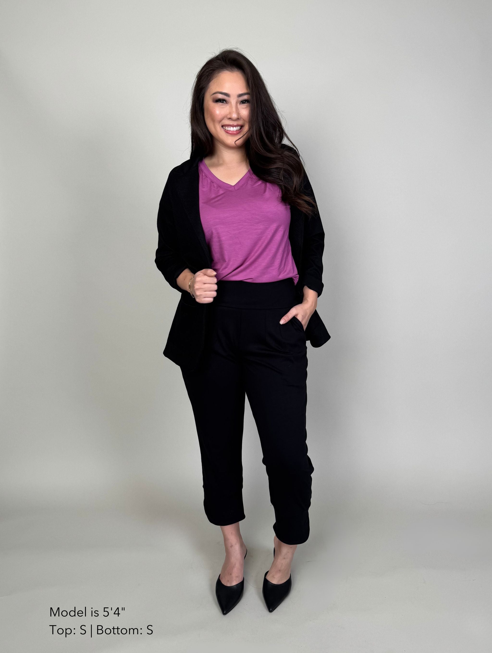 Miki Pant - Black Soft Ponte