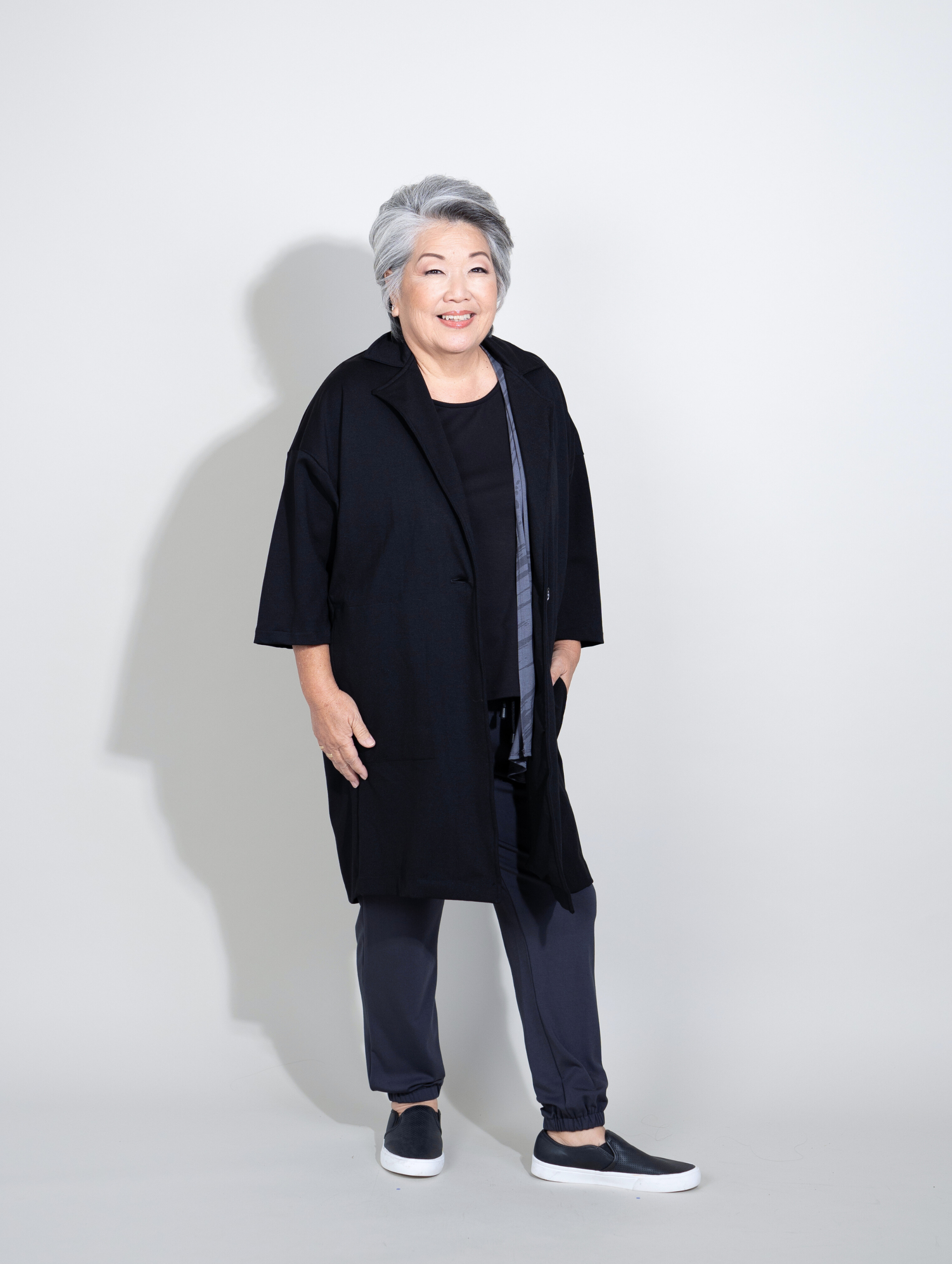 Rachel Coat - Black Ponte