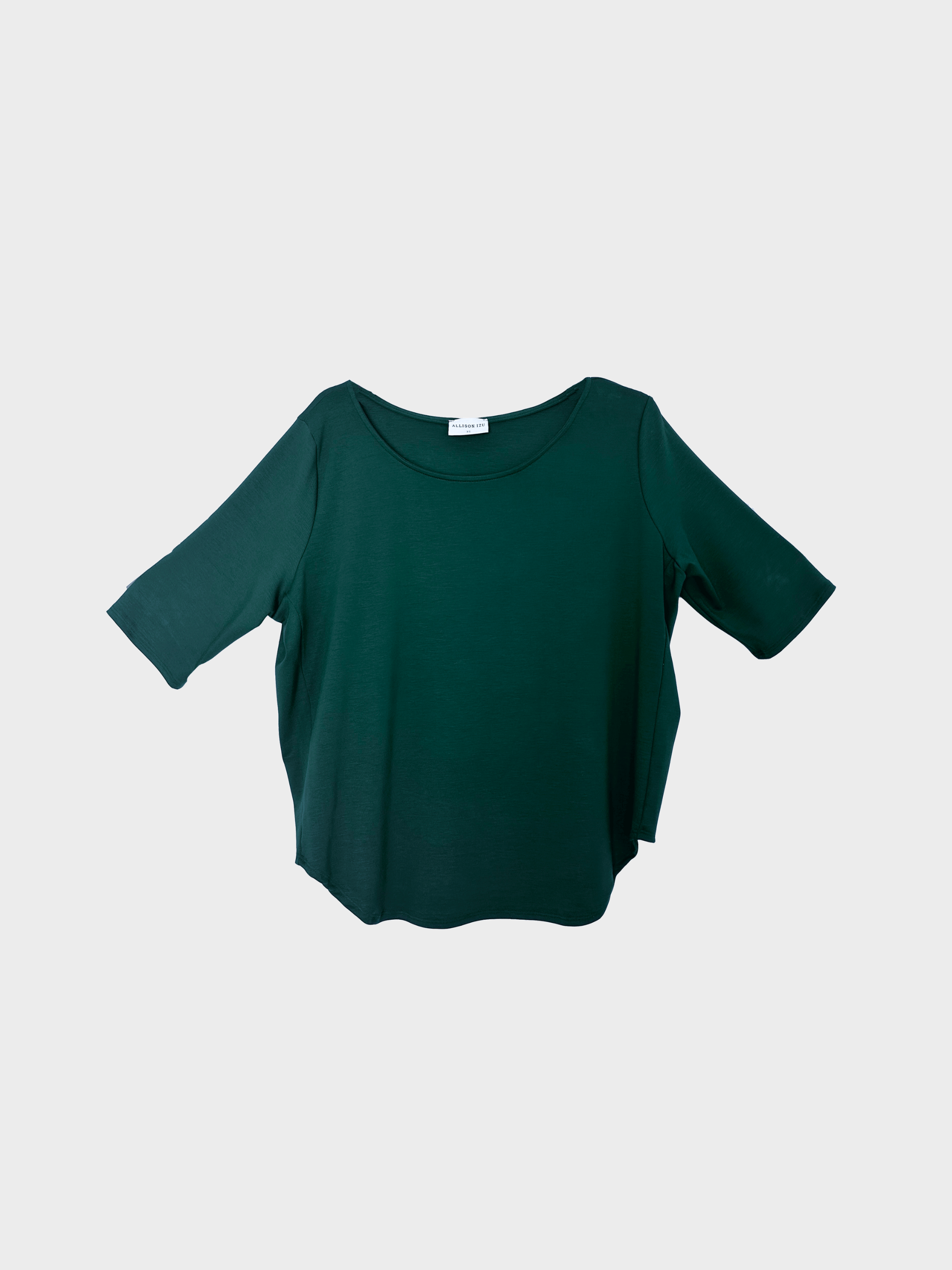 Hannah Top - Spruce Soft Ponte
