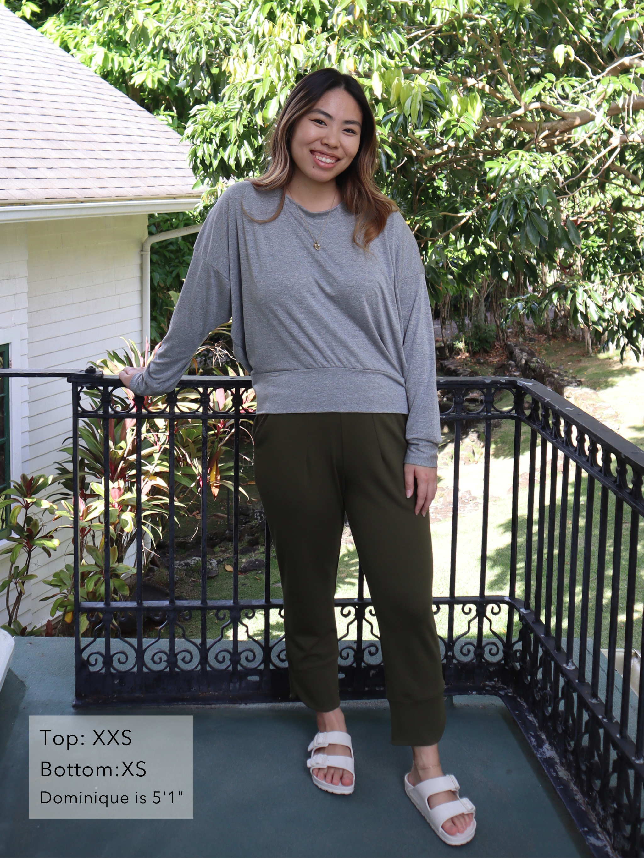 Gabby Sweatshirt - Granite
