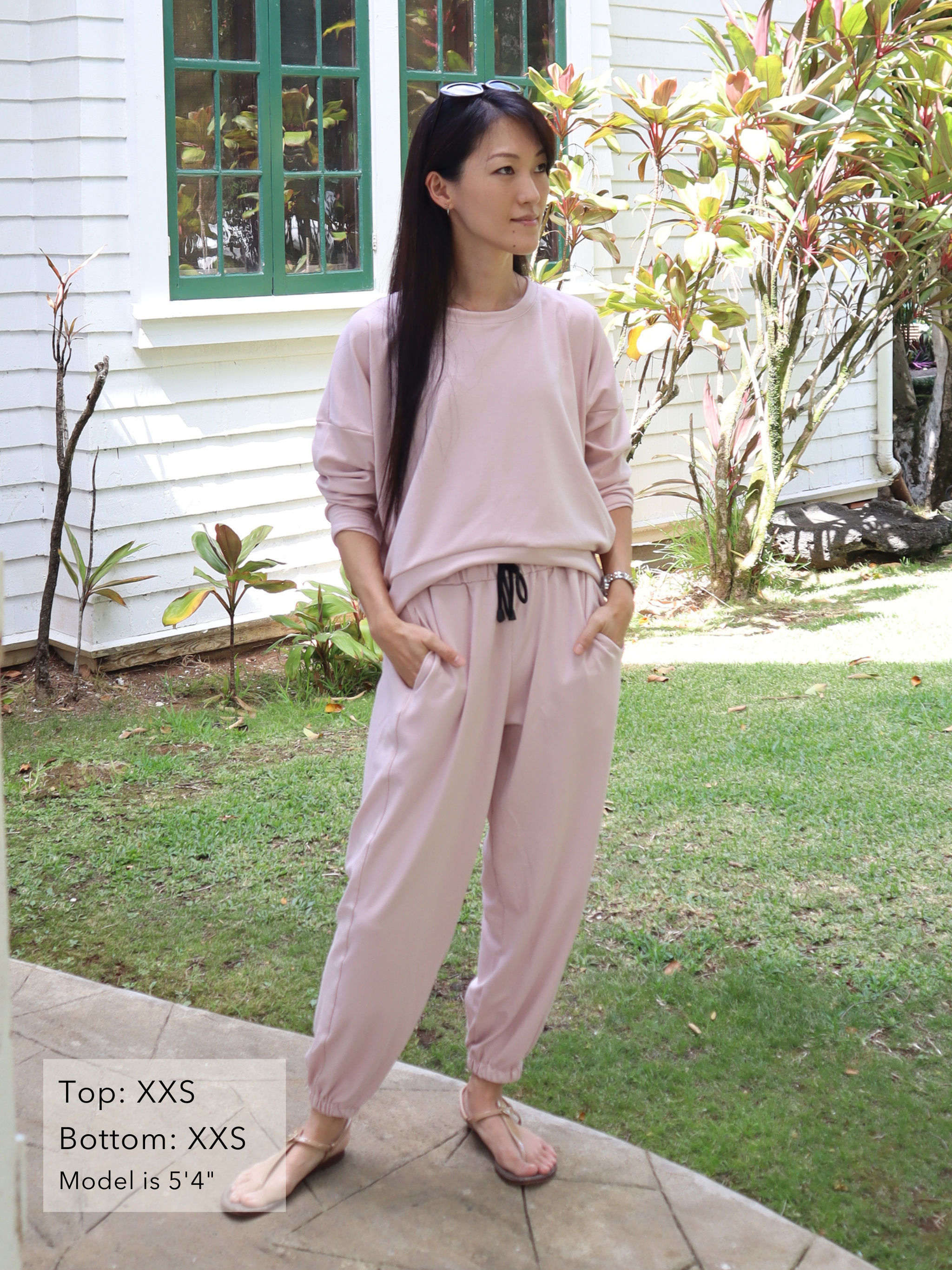 South St. Jogger - Rose Dust Soft Ponte