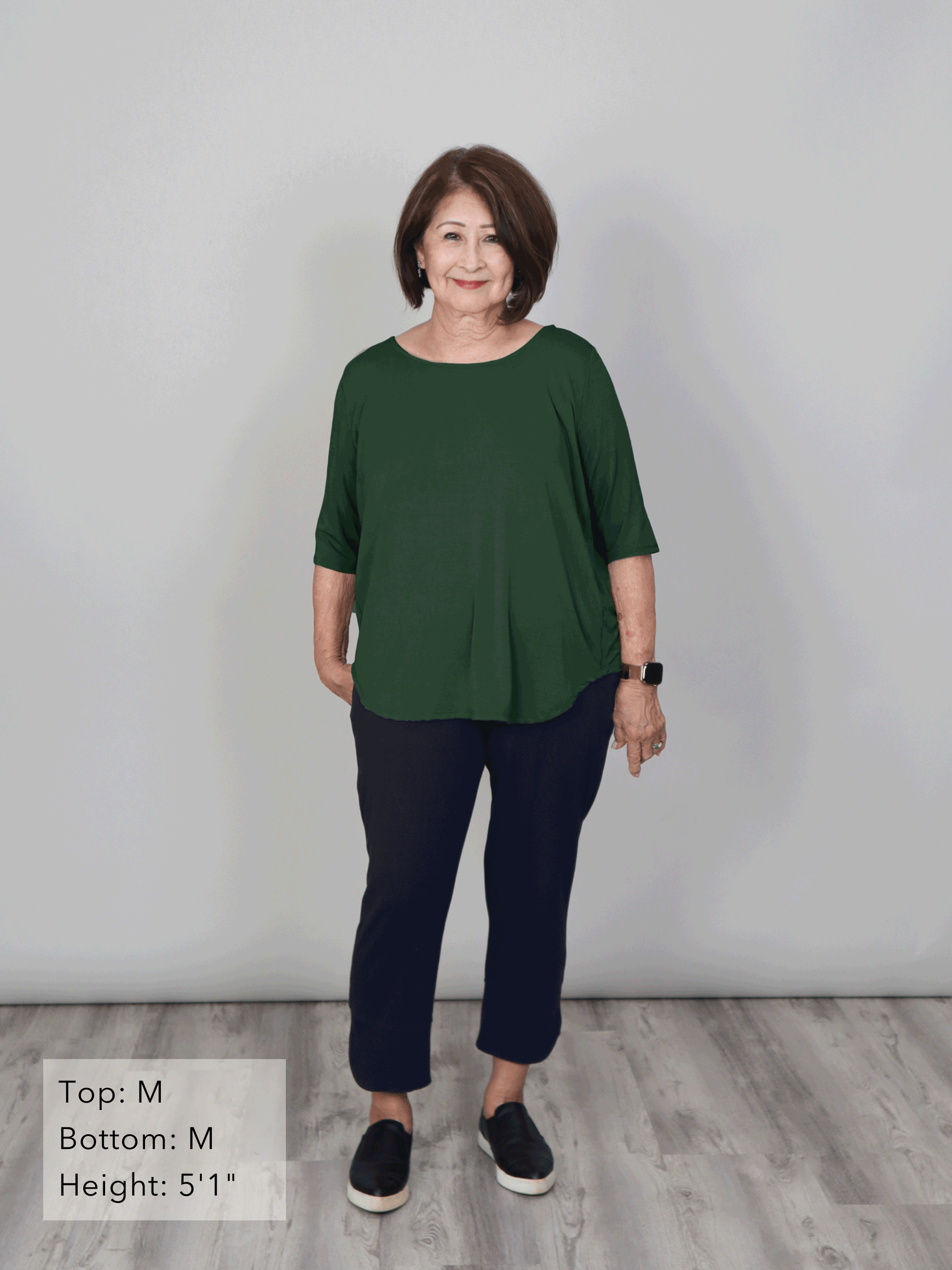 Hannah Top - Emerald