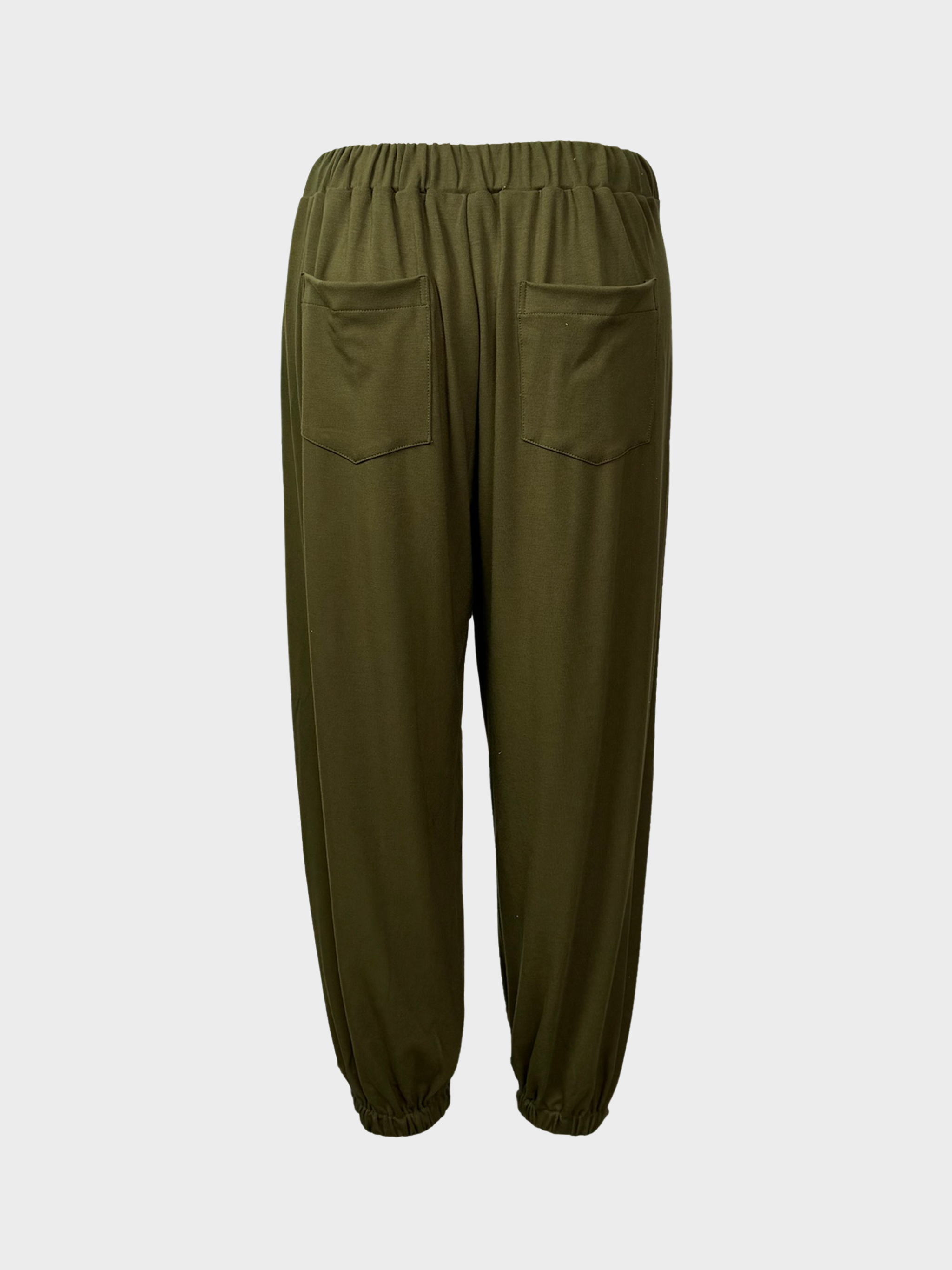 South St. Jogger - Moss Soft Ponte