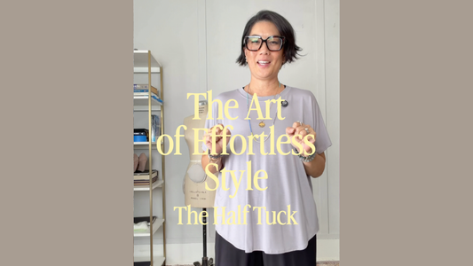 The Art of Effortless Style: The Half Tuck
