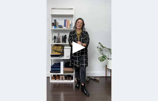 Bryce Jacket and Rachel Coat B/W Check Style Video