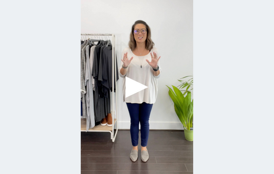 True vs. Oversized Fit//Style Video