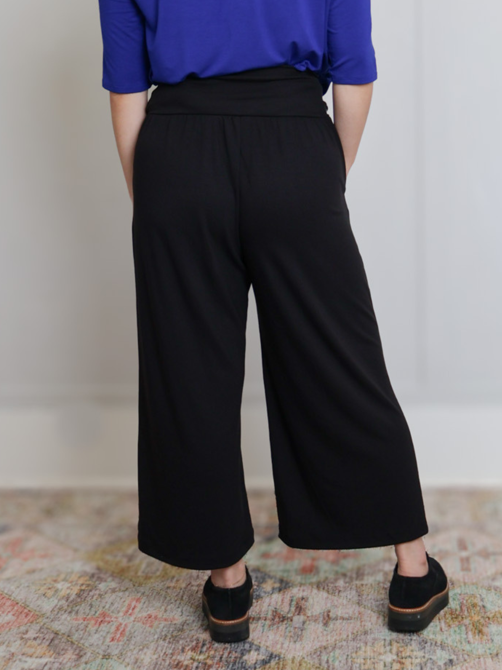 Milo Pant - Black Soft Ponte