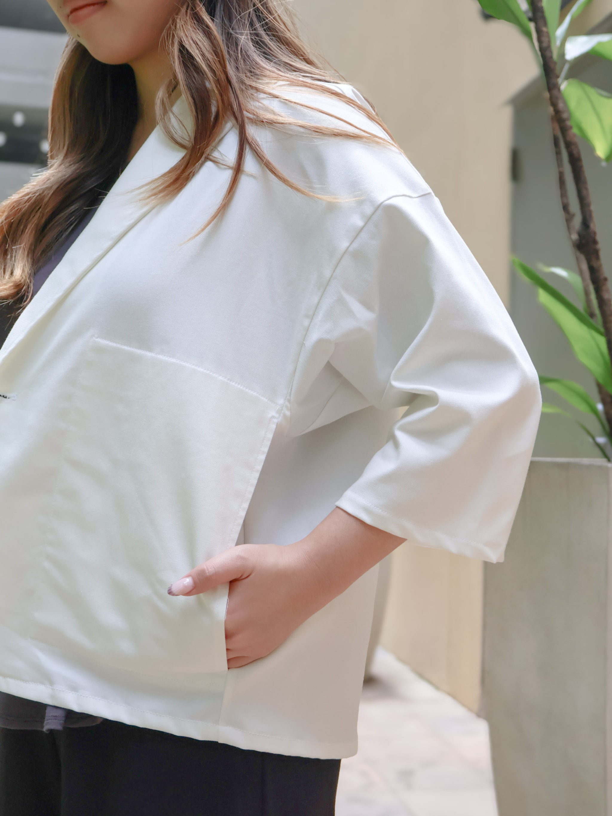 Bryce Jacket - White Denim