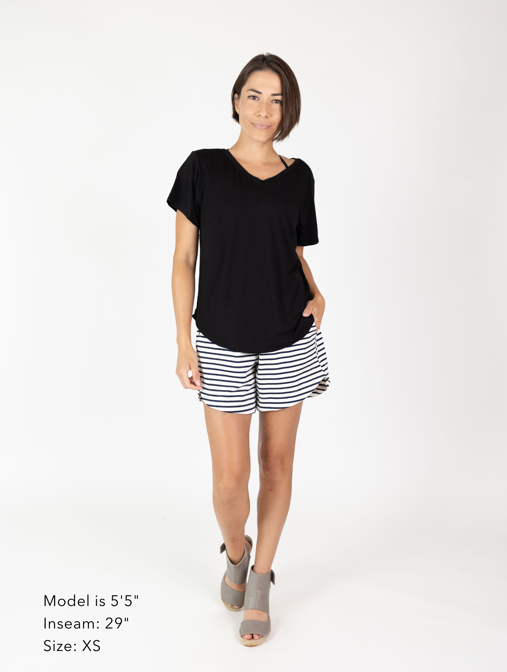 Havana Short - Nautical Stripe