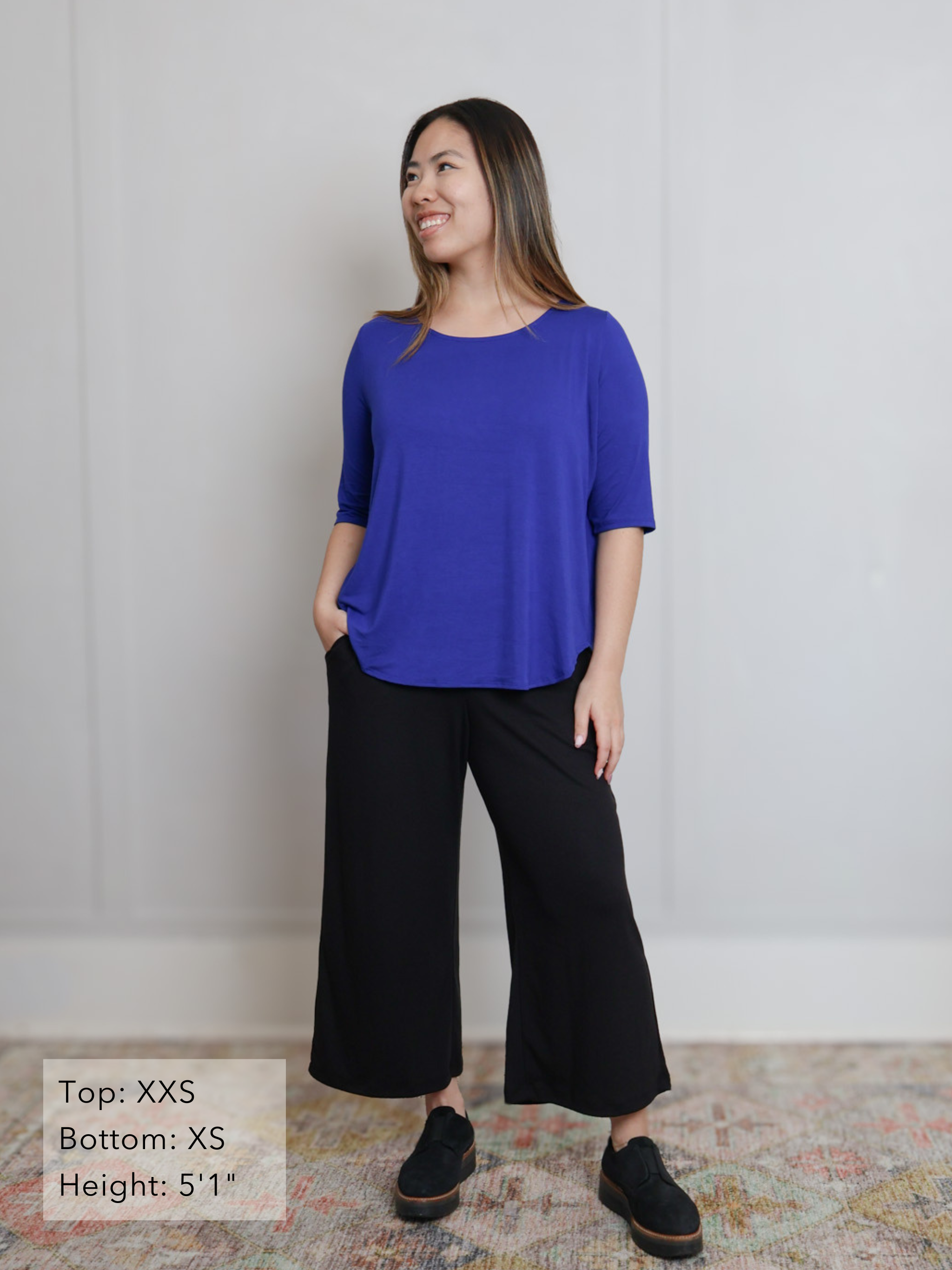 Hannah Top - Cobalt