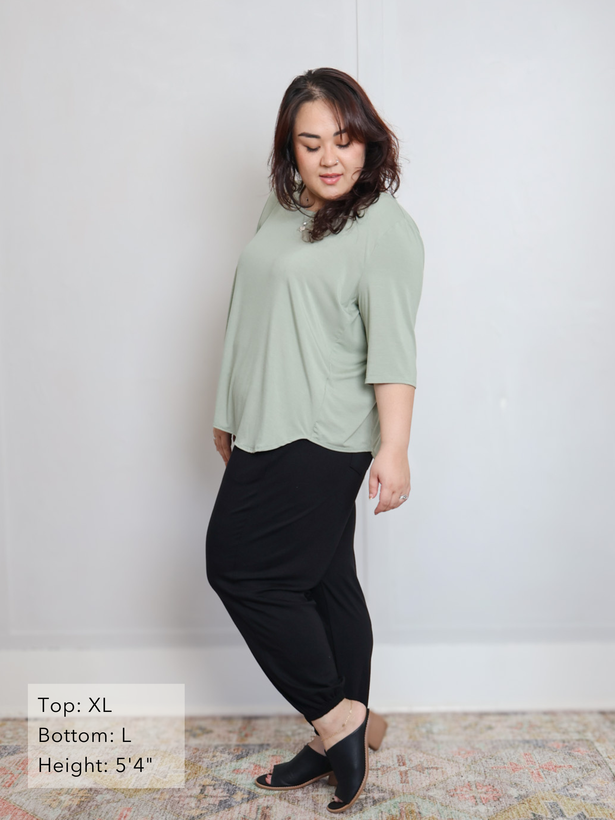 Hannah Top - Matcha Latte
