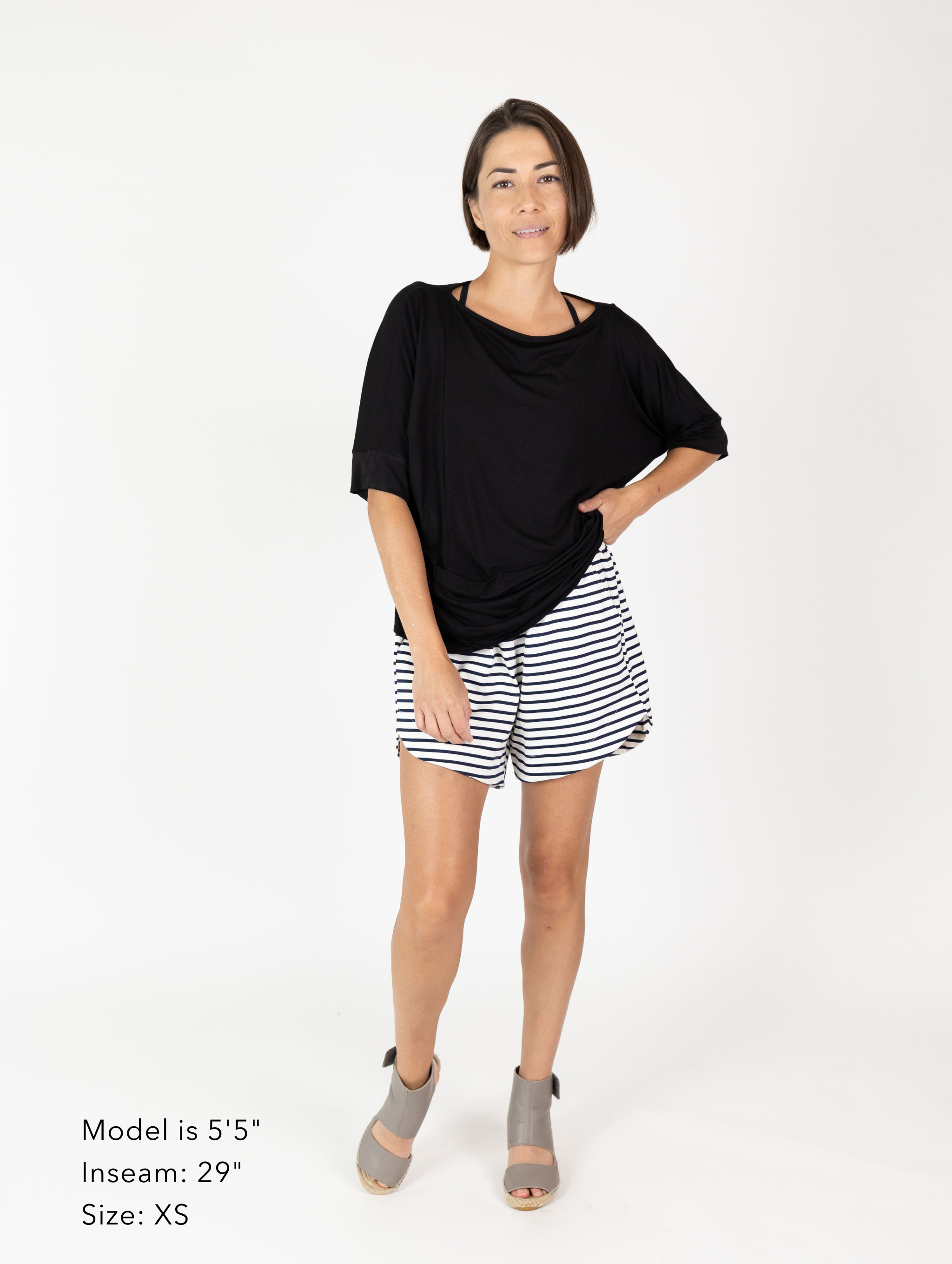 Havana Short - Nautical Stripe