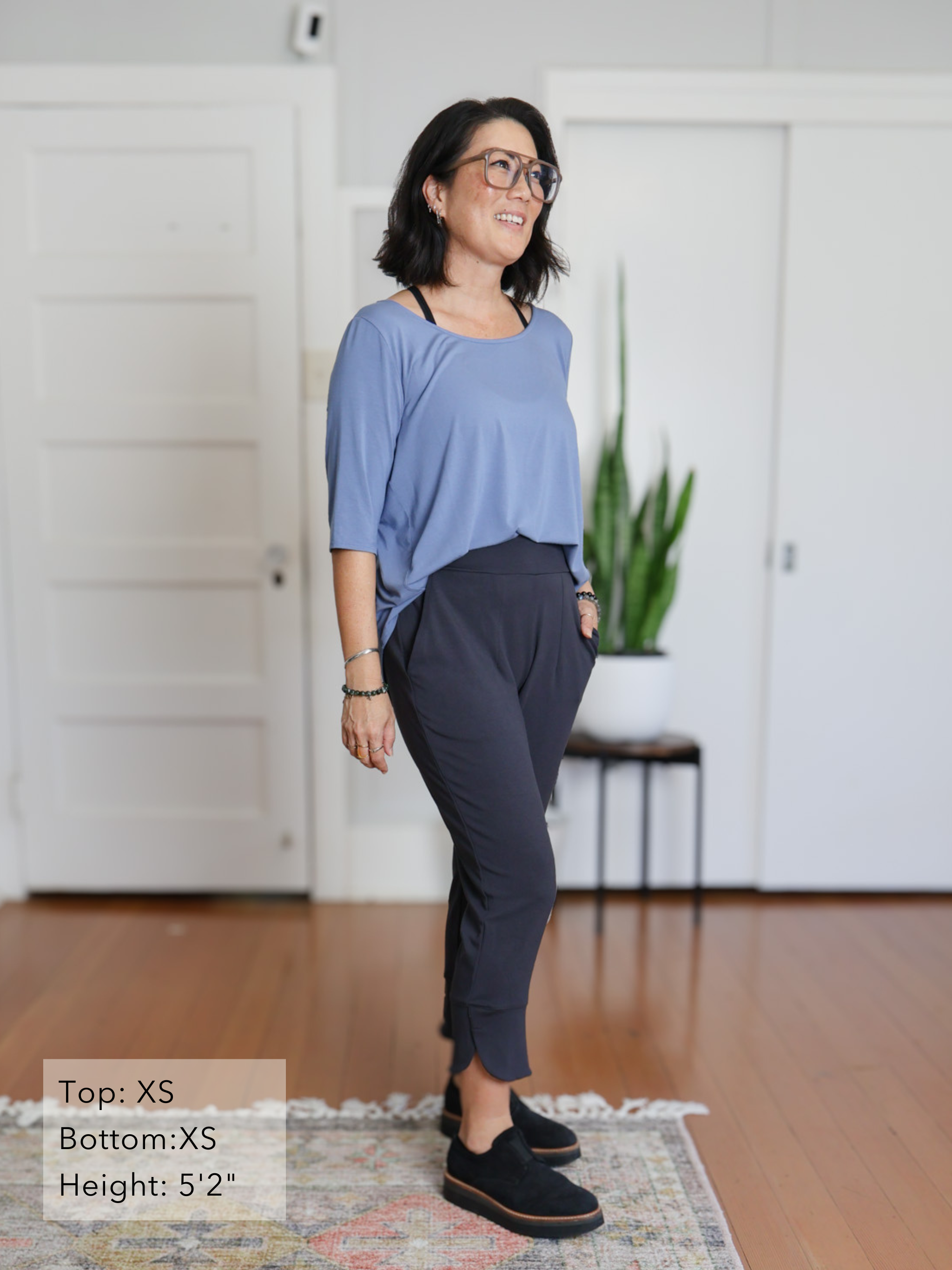 Hannah Top - Parisian Blue