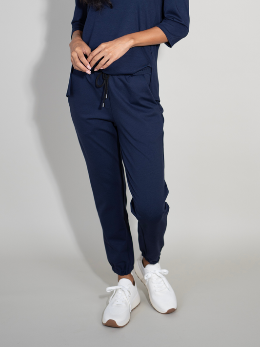 PRE-SALE: Sunrise Jogger - Midnight Rayon Jersey