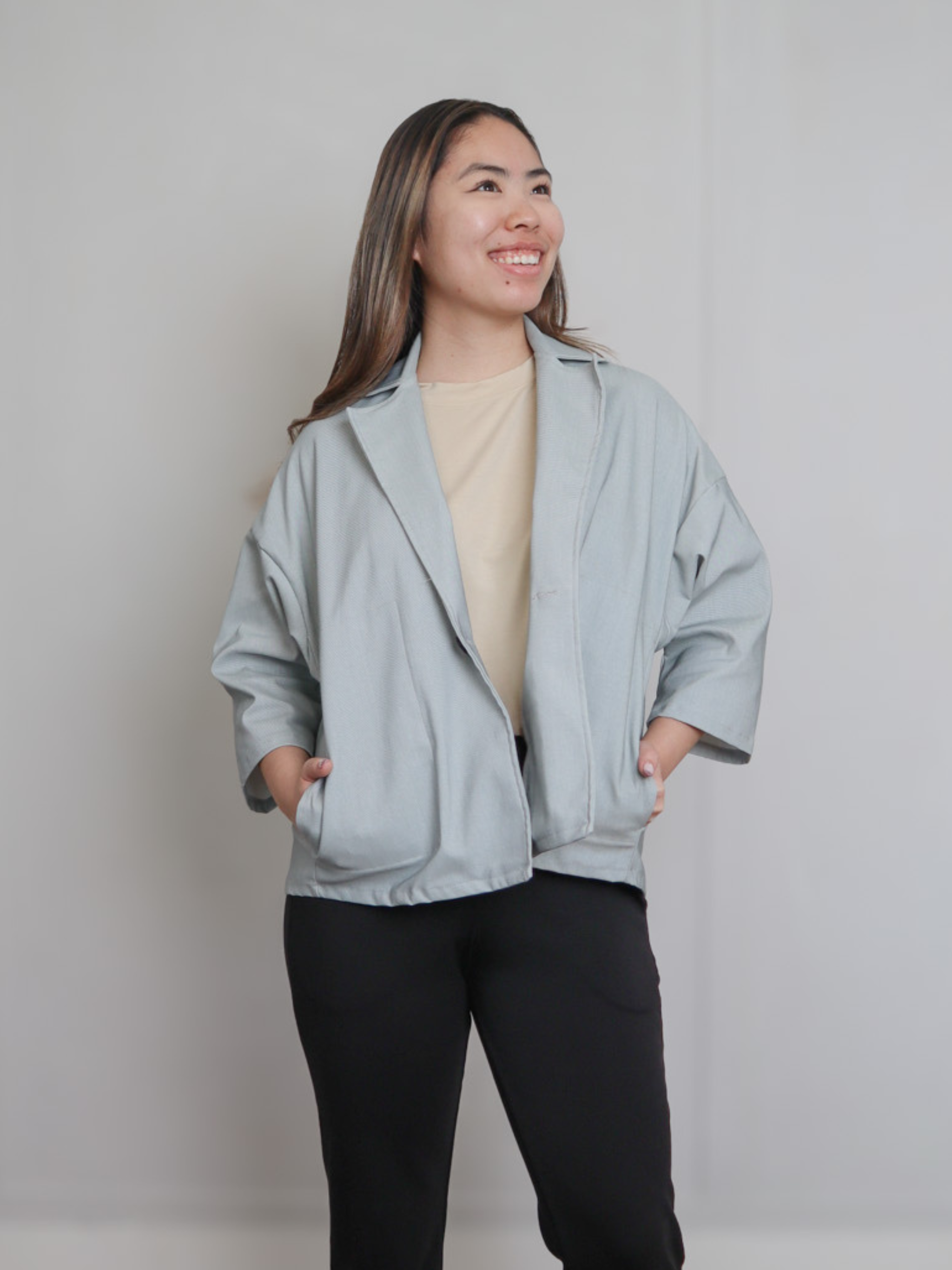 Bryce Jacket - Light Grey Denim