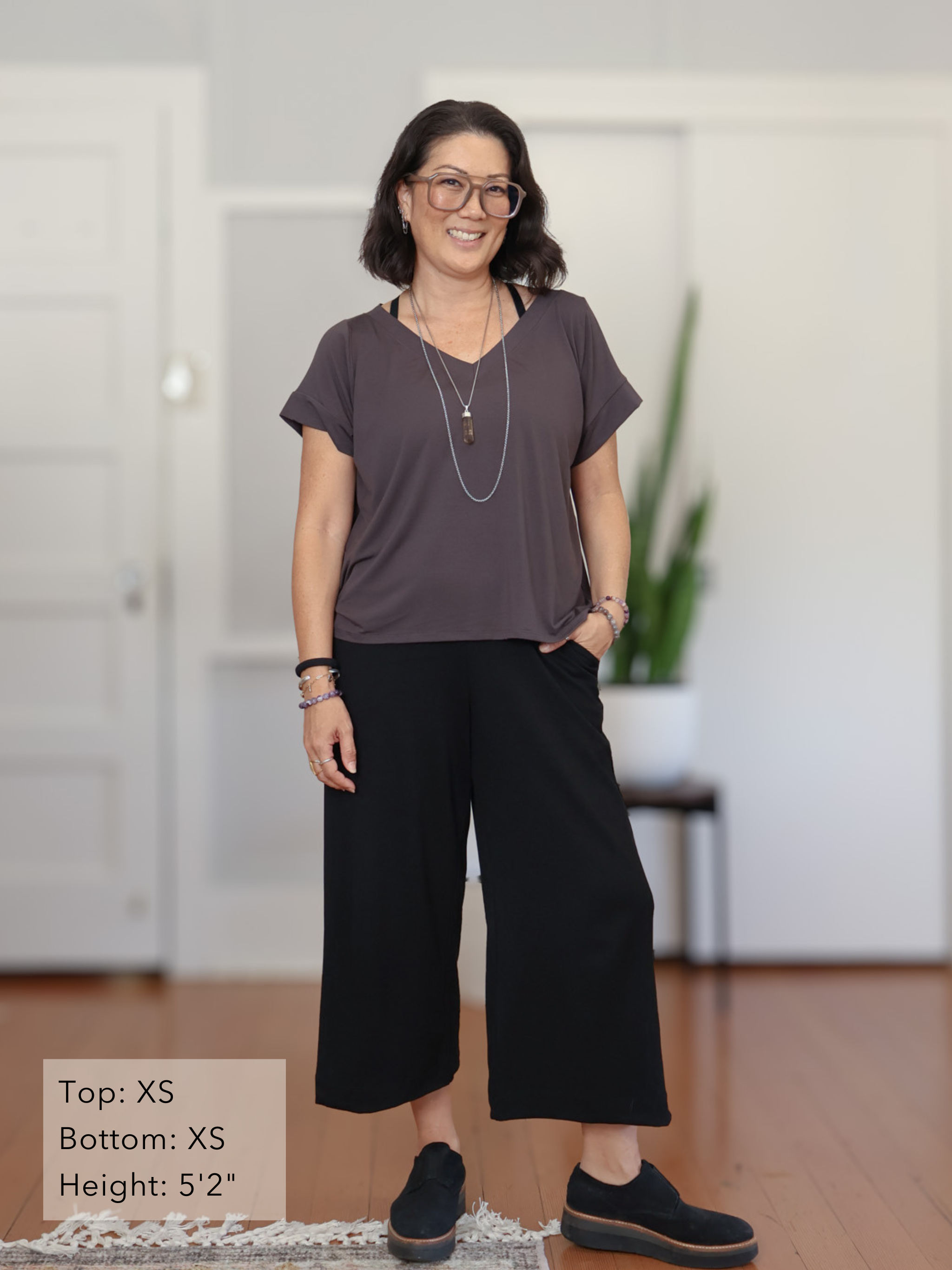 Ava Top - Washed Black