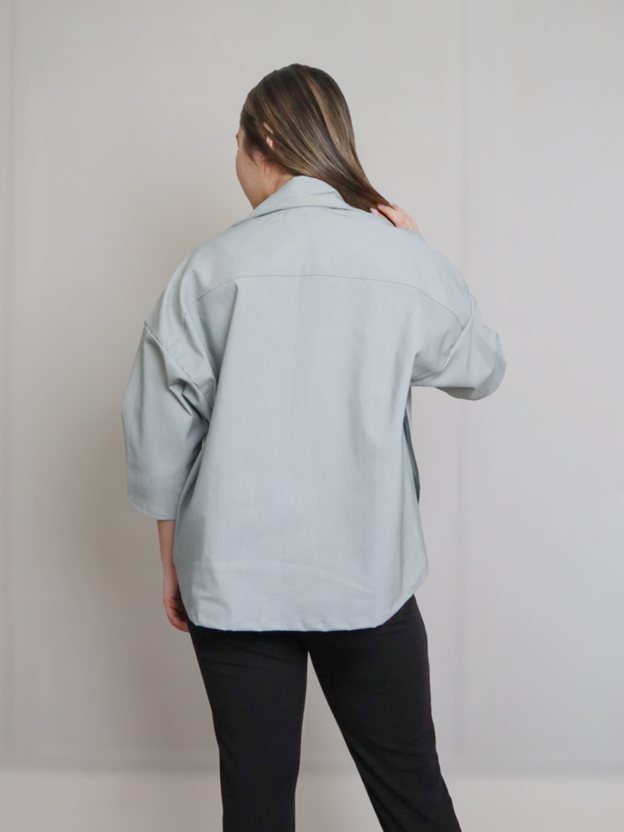 Bryce Jacket - Light Grey Denim