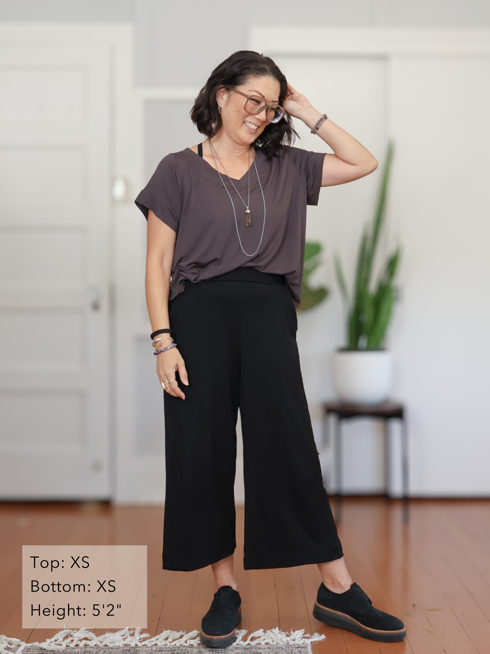 Ava Top - Washed Black