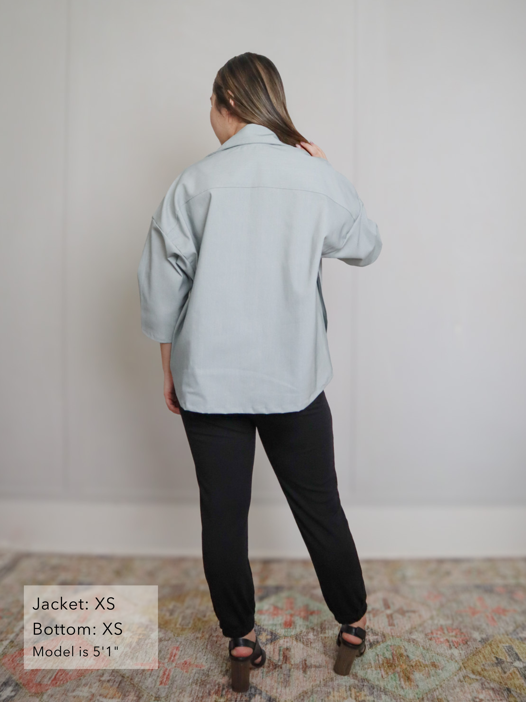 Bryce Jacket - Light Grey Denim