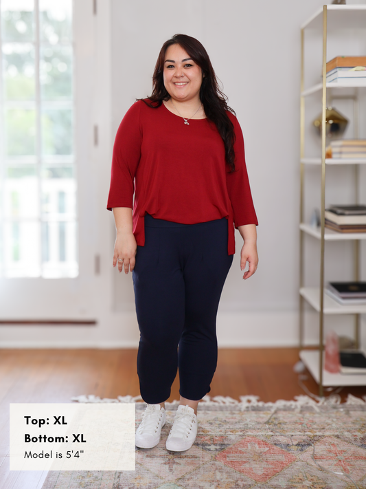 Mandy Top - Raspberry