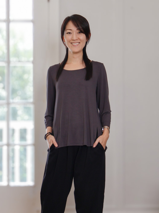 Mandy Top - Washed Black