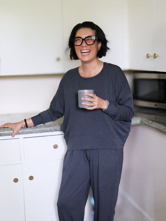 Gabby Sweatshirt - Dark Charcoal