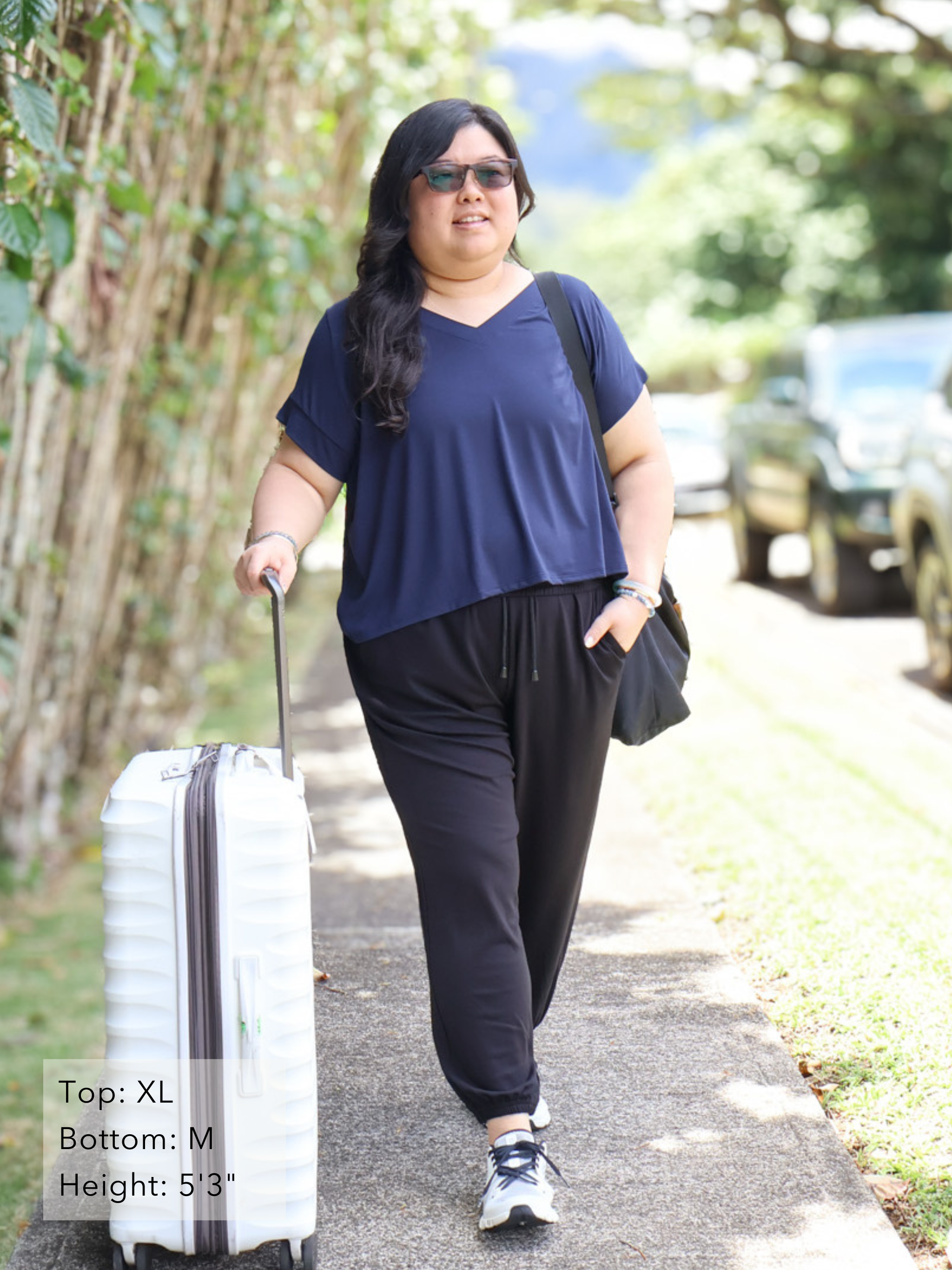 Ava Top - Midnight Rayon Jersey
