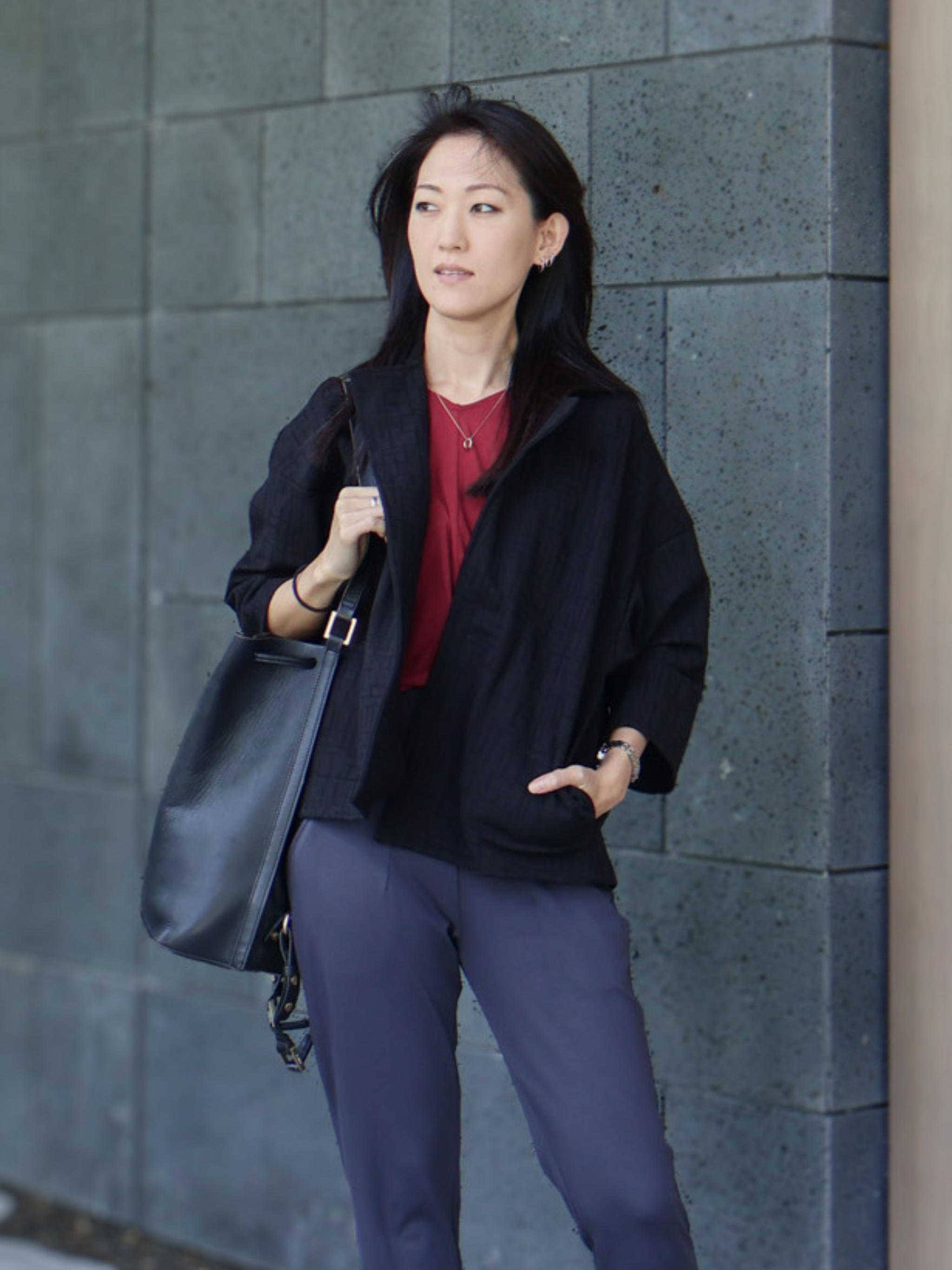 Megumi Top - Raspberry