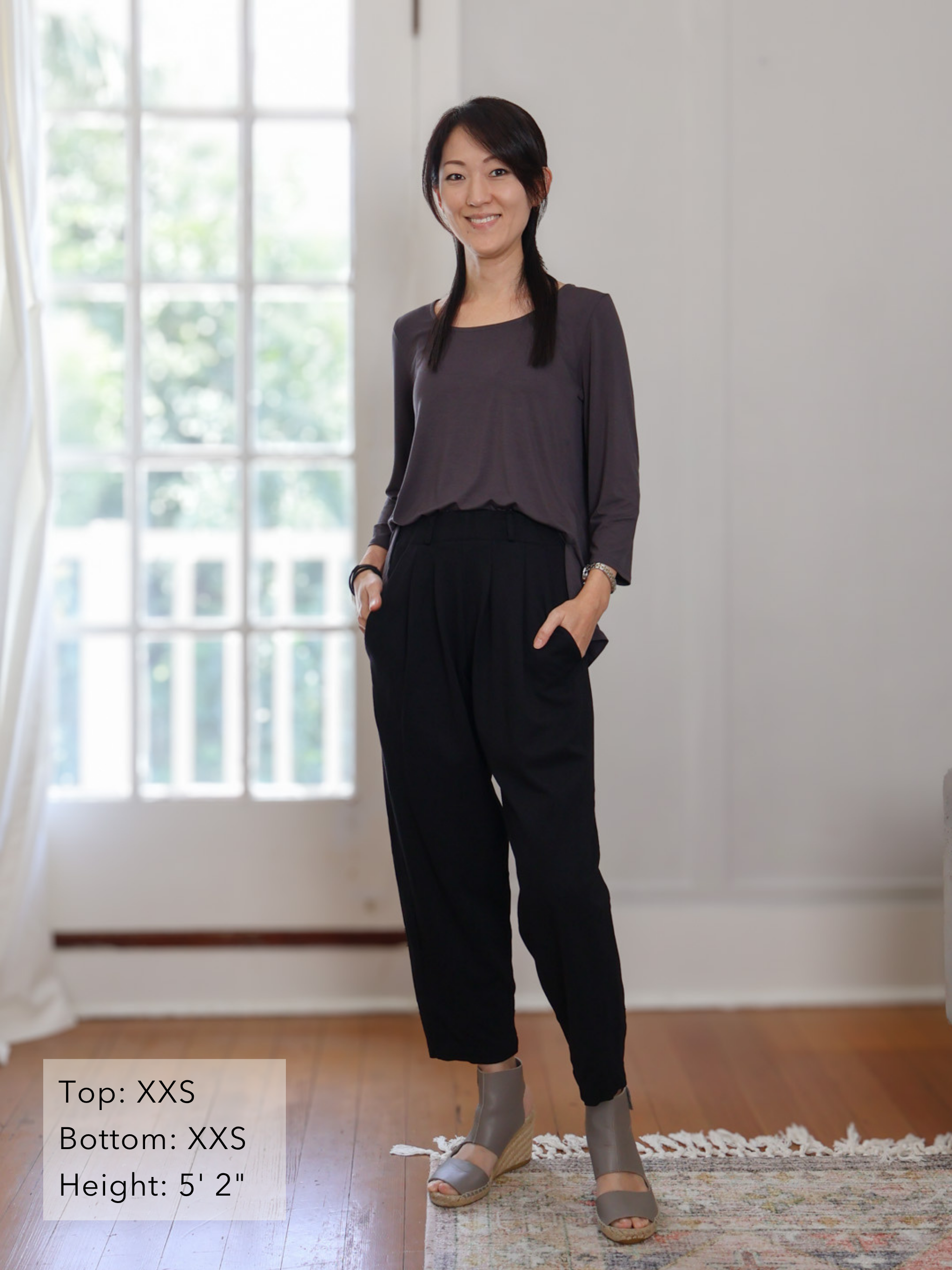 Mandy Top - Washed Black