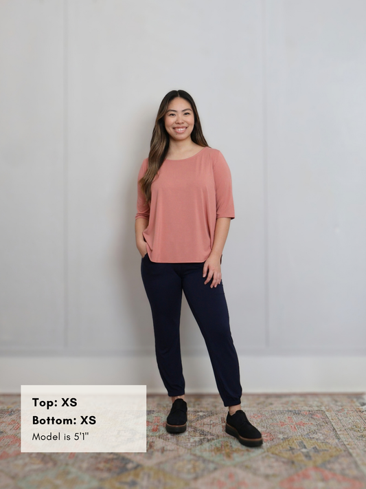 Hannah Top - Blush