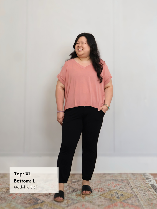 Ava Top - Blush