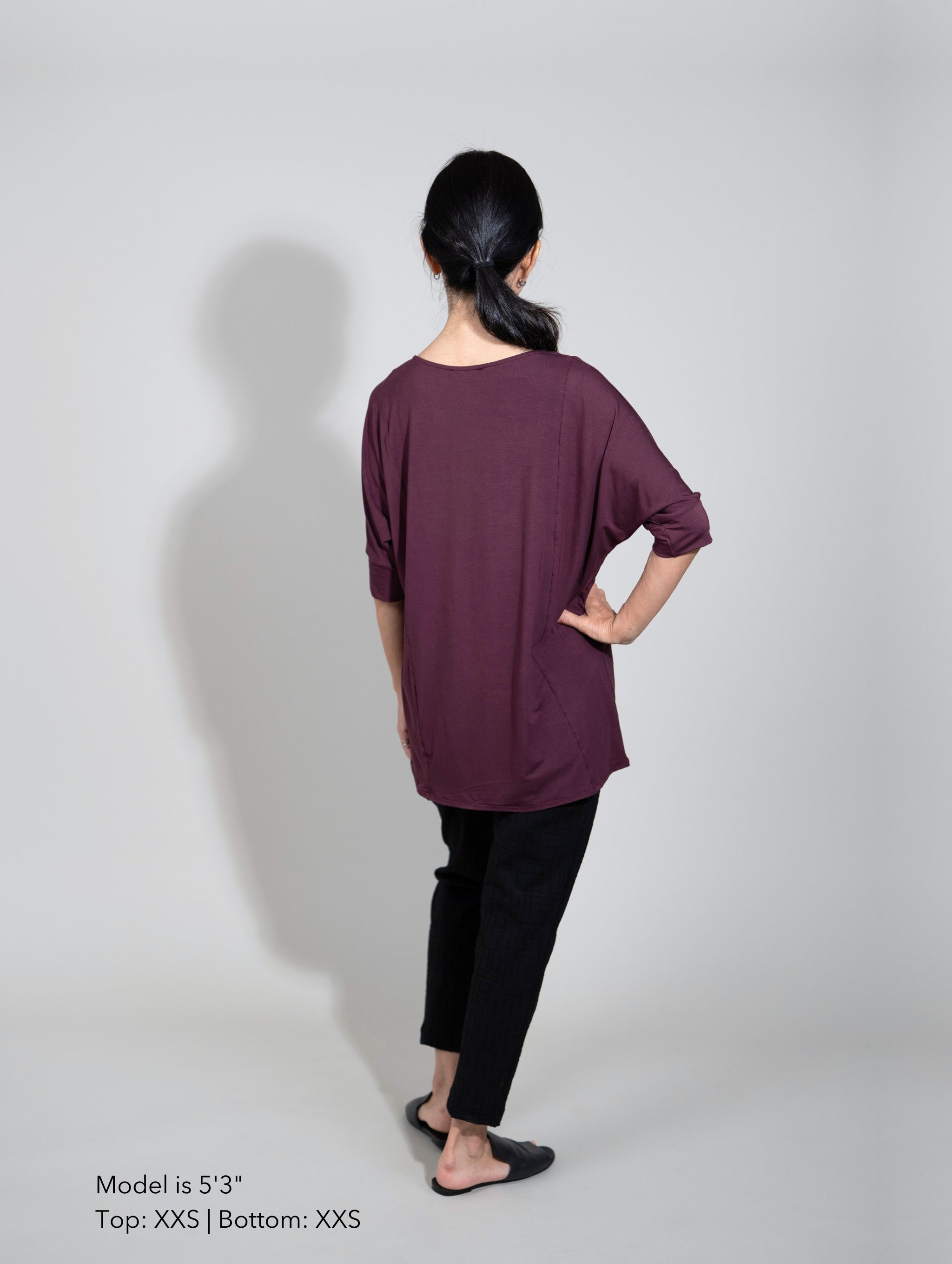 Misa Top - Merlot