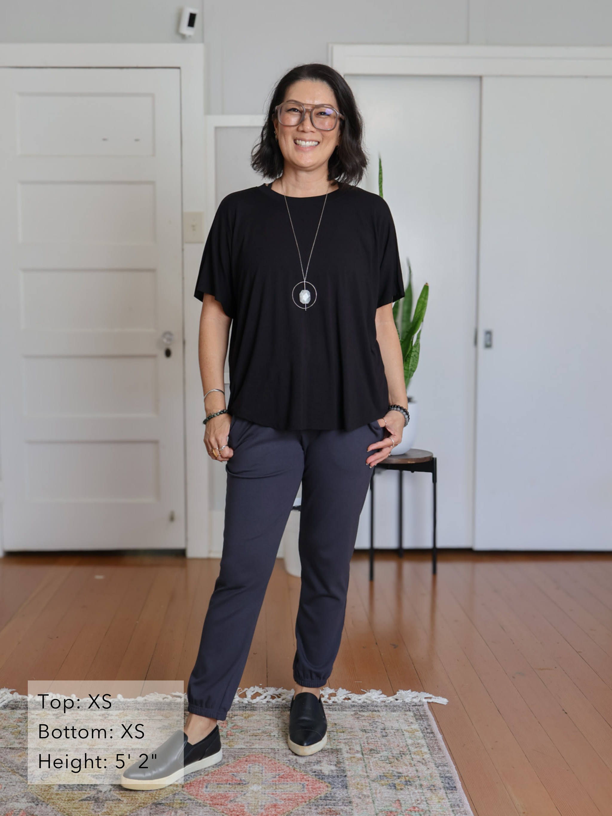 Dayna Top - Black Soft Ponte