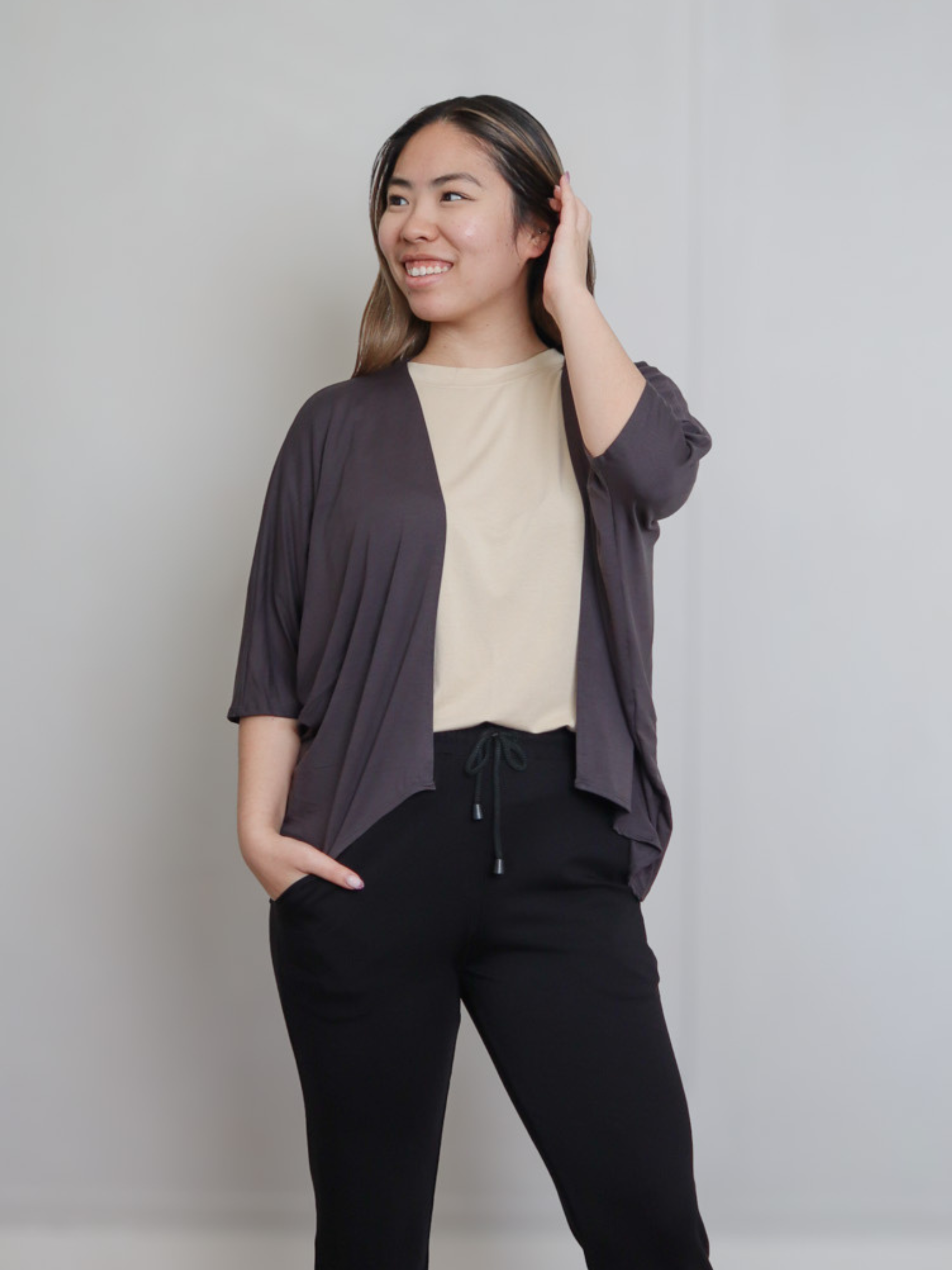 Joni Cover Up - Washed Black