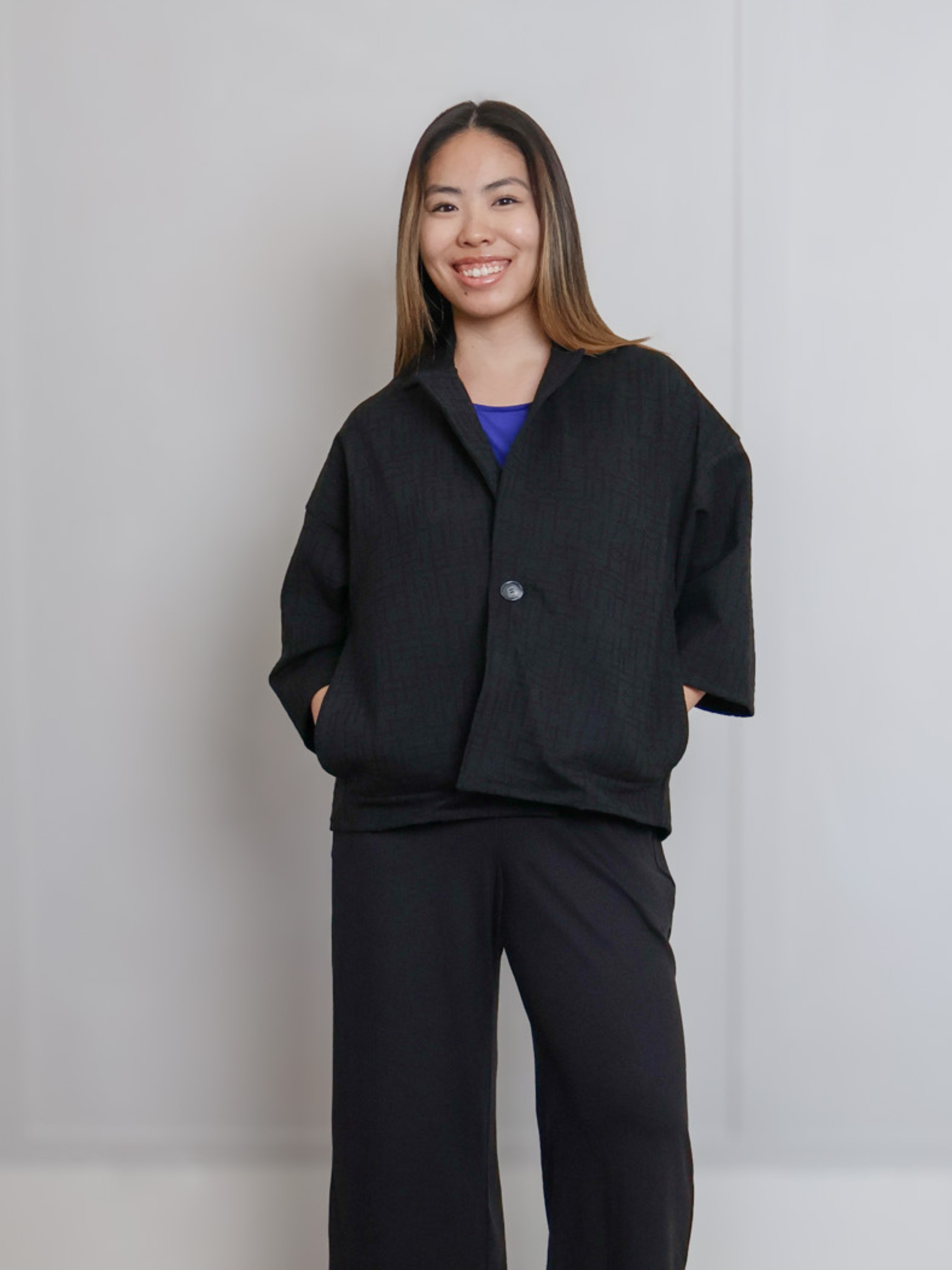 Bryce Jacket - Black Maze Ponte
